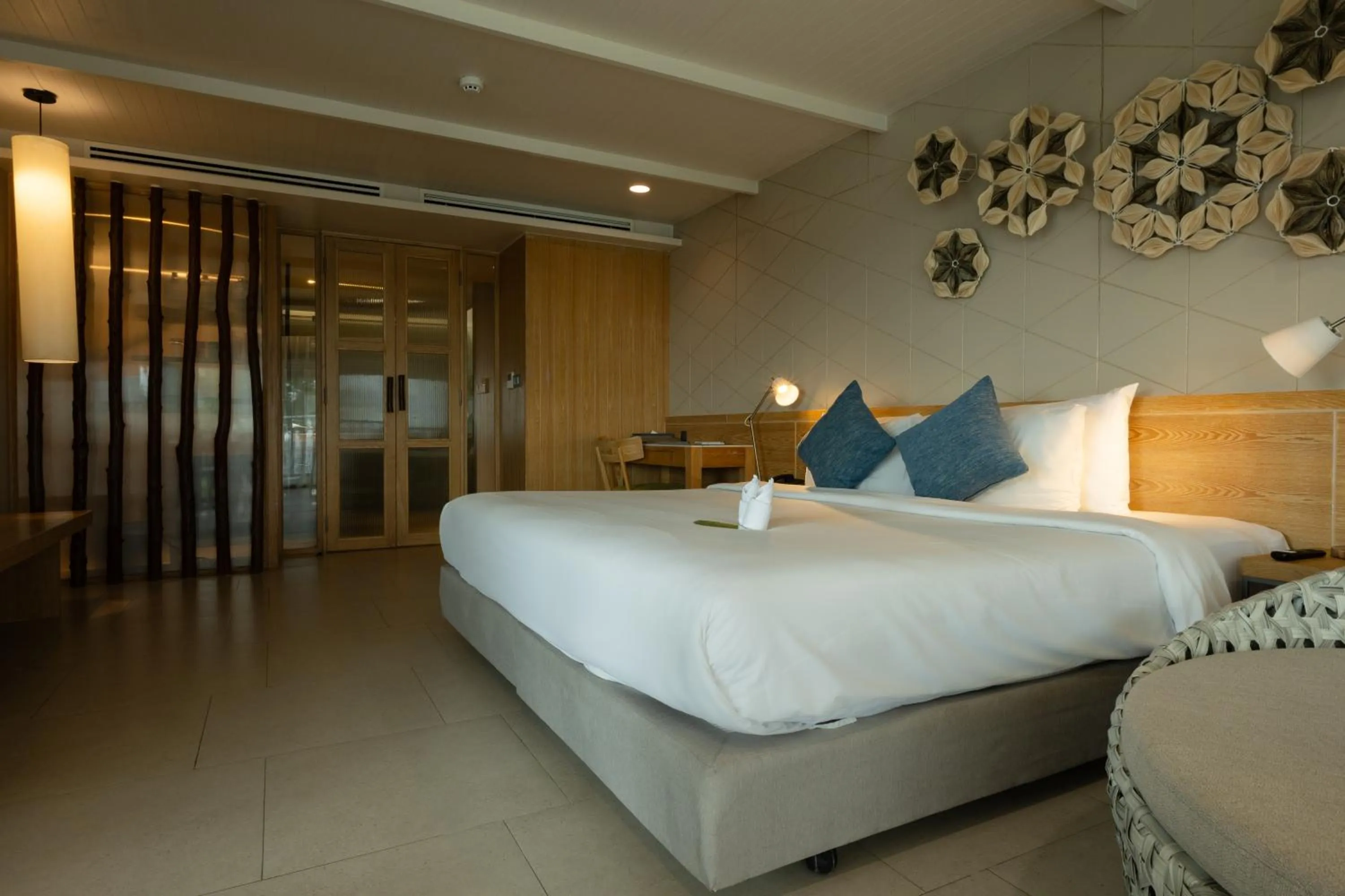 Bed in Andaman Cannacia Resort & Spa - SHA Extra Plus
