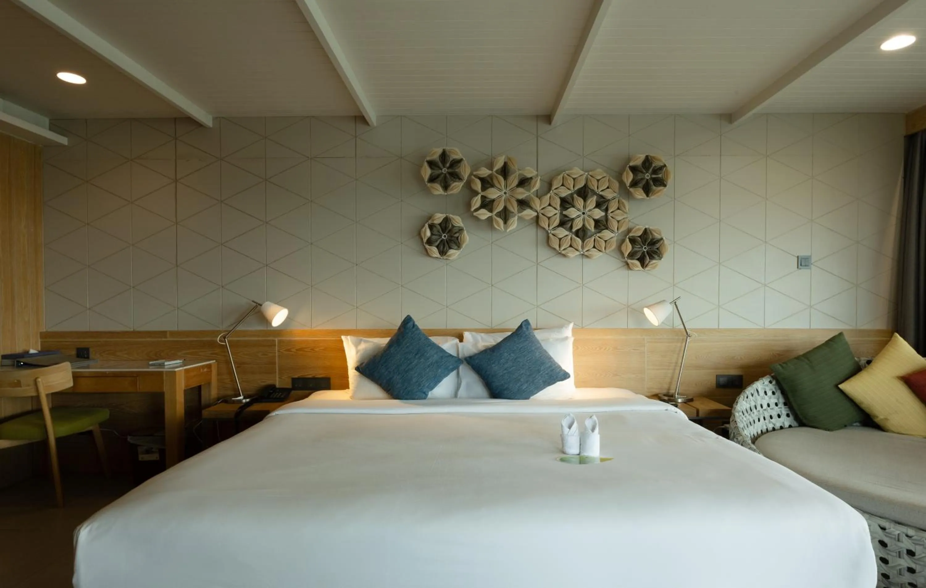 Bed in Andaman Cannacia Resort & Spa - SHA Extra Plus