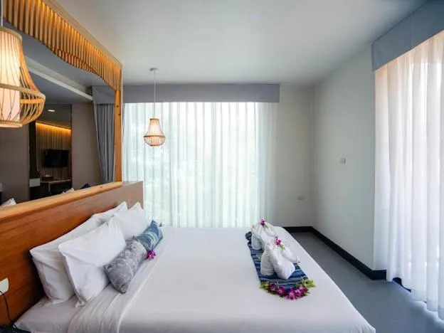 Bed in Peach Blossom Resort & Pool Villa - SHA Plus