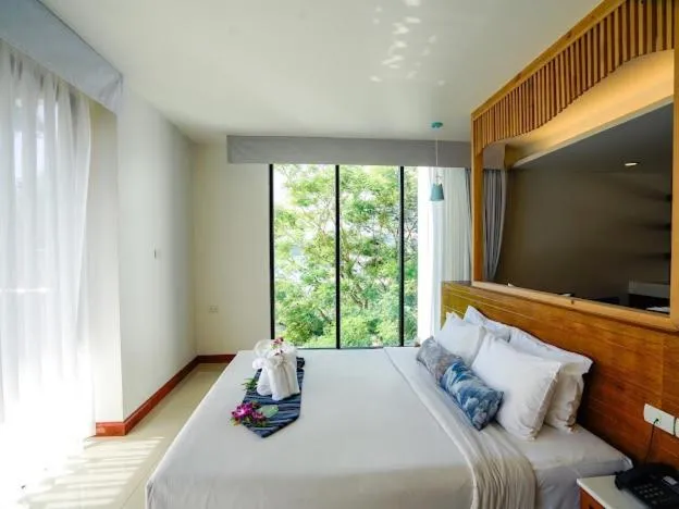Bed in Peach Blossom Resort & Pool Villa - SHA Plus
