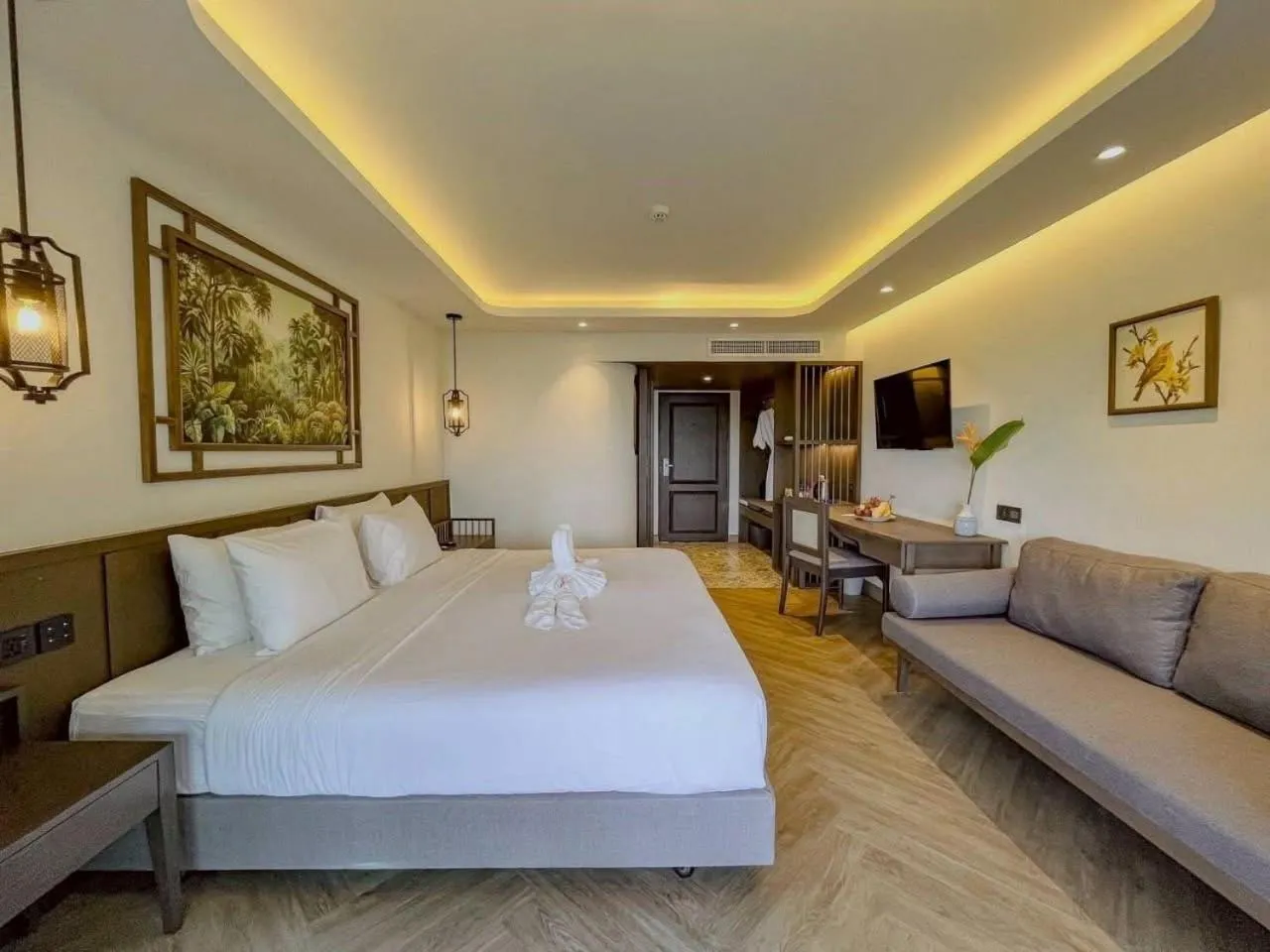 Bed in Peach Hill Resort - SHA Extra Plus