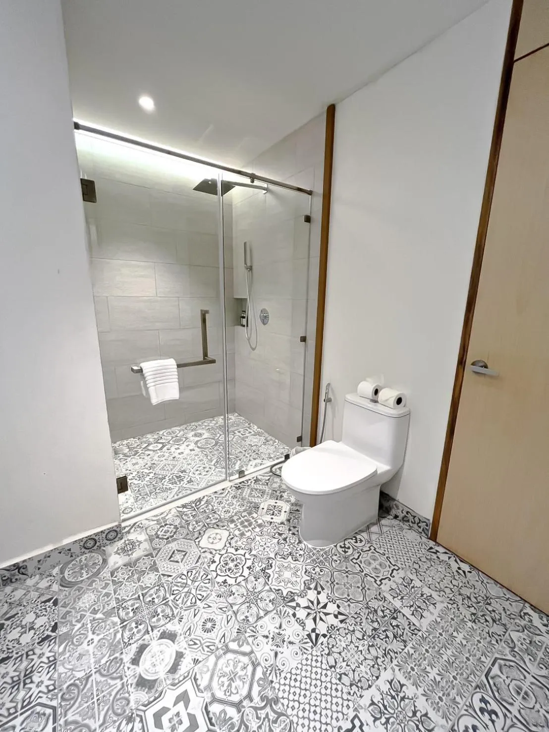Bathroom in Peach Hill Resort - SHA Extra Plus