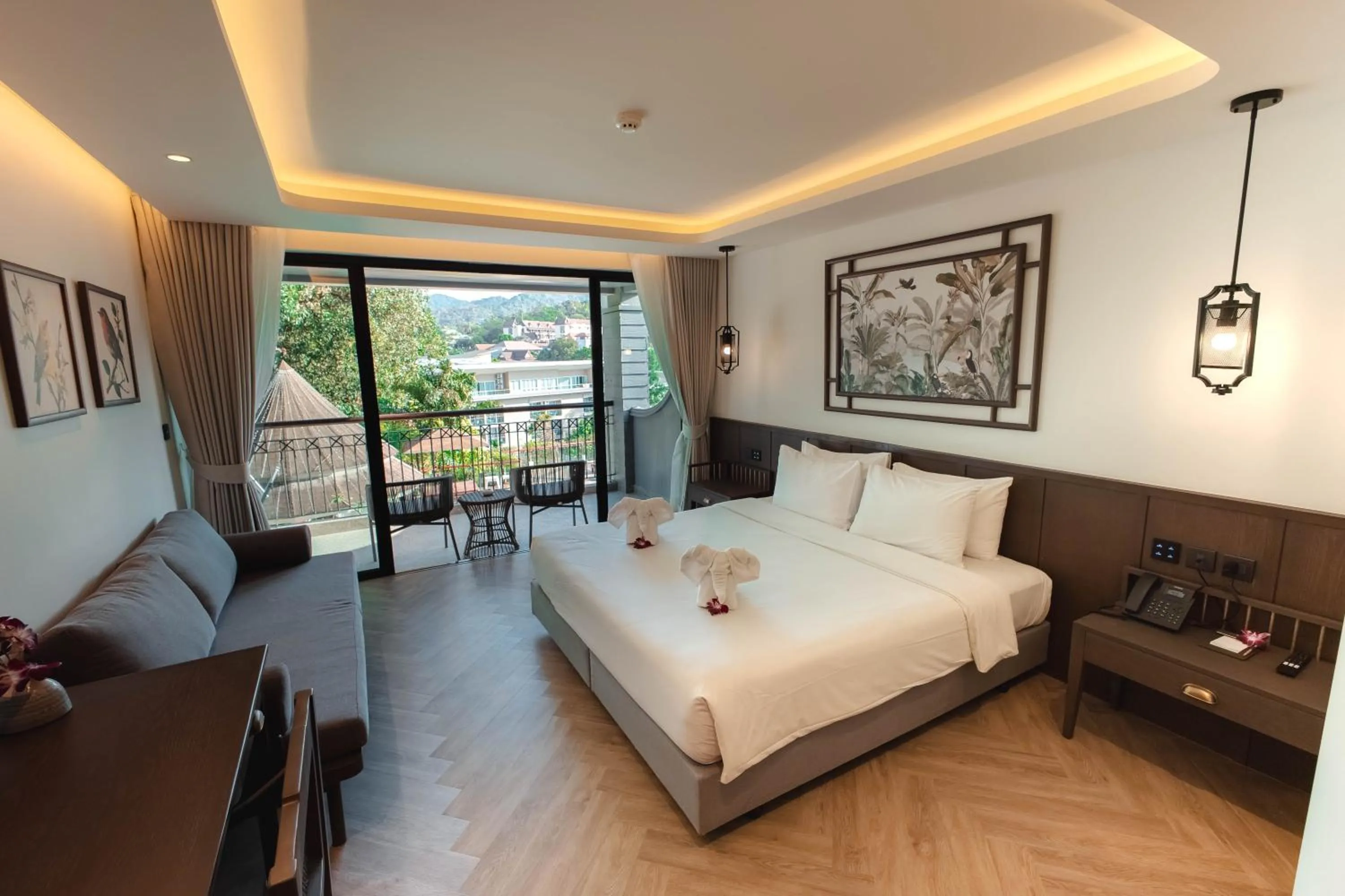 Bed in Peach Hill Resort - SHA Extra Plus