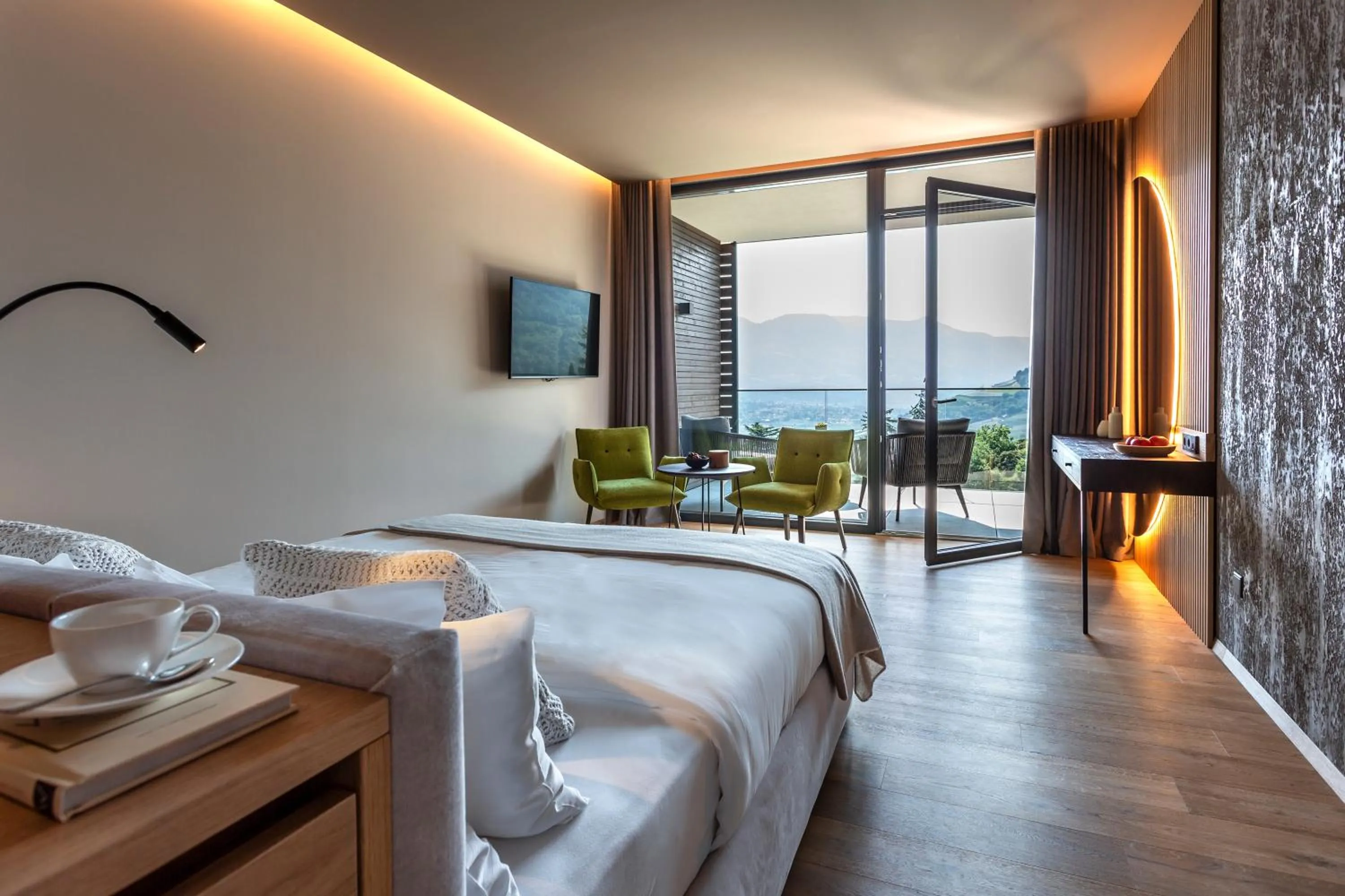 View (from property/room), Bed in Avidea - Adults Only