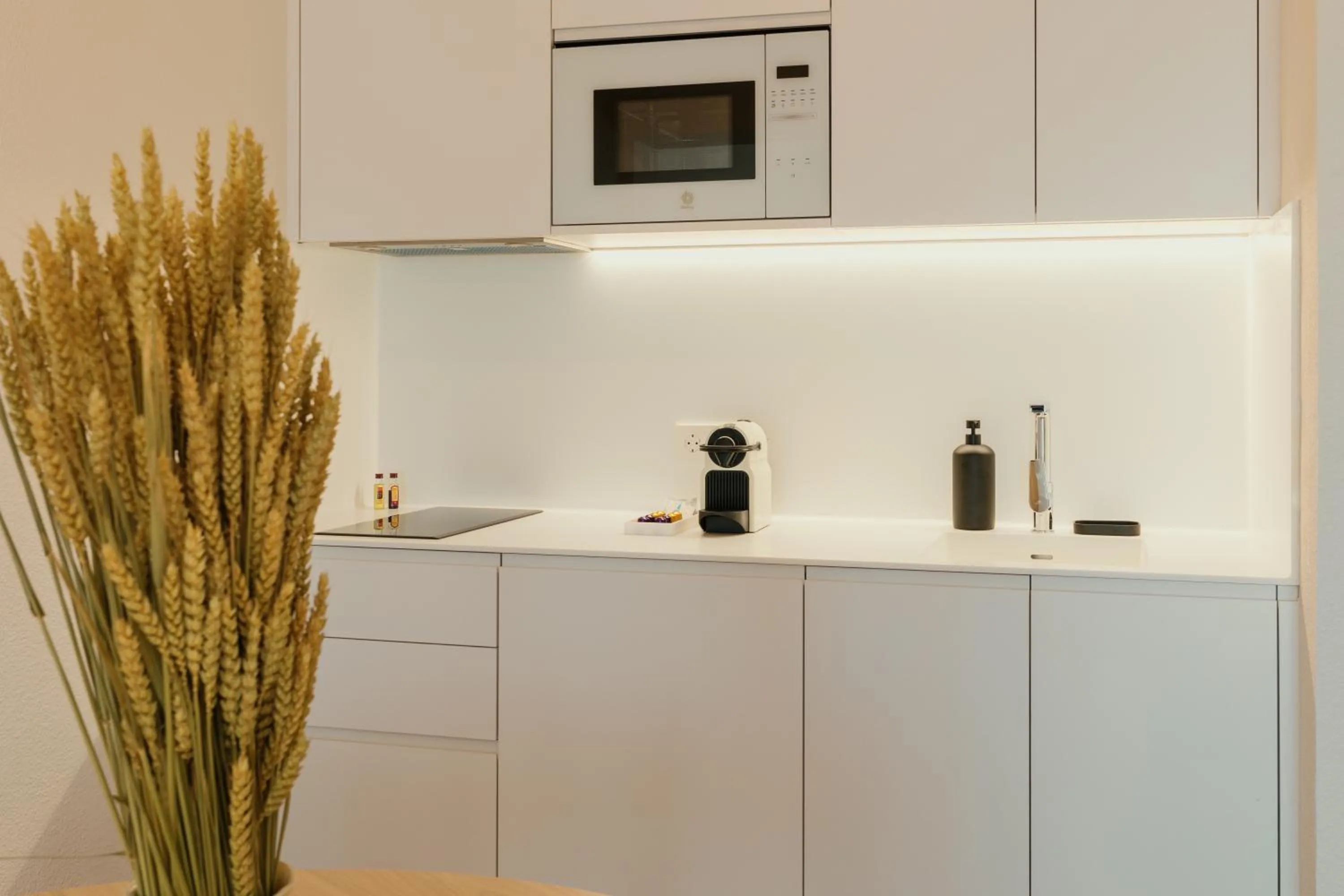 Kitchen or kitchenette in Paya Suites