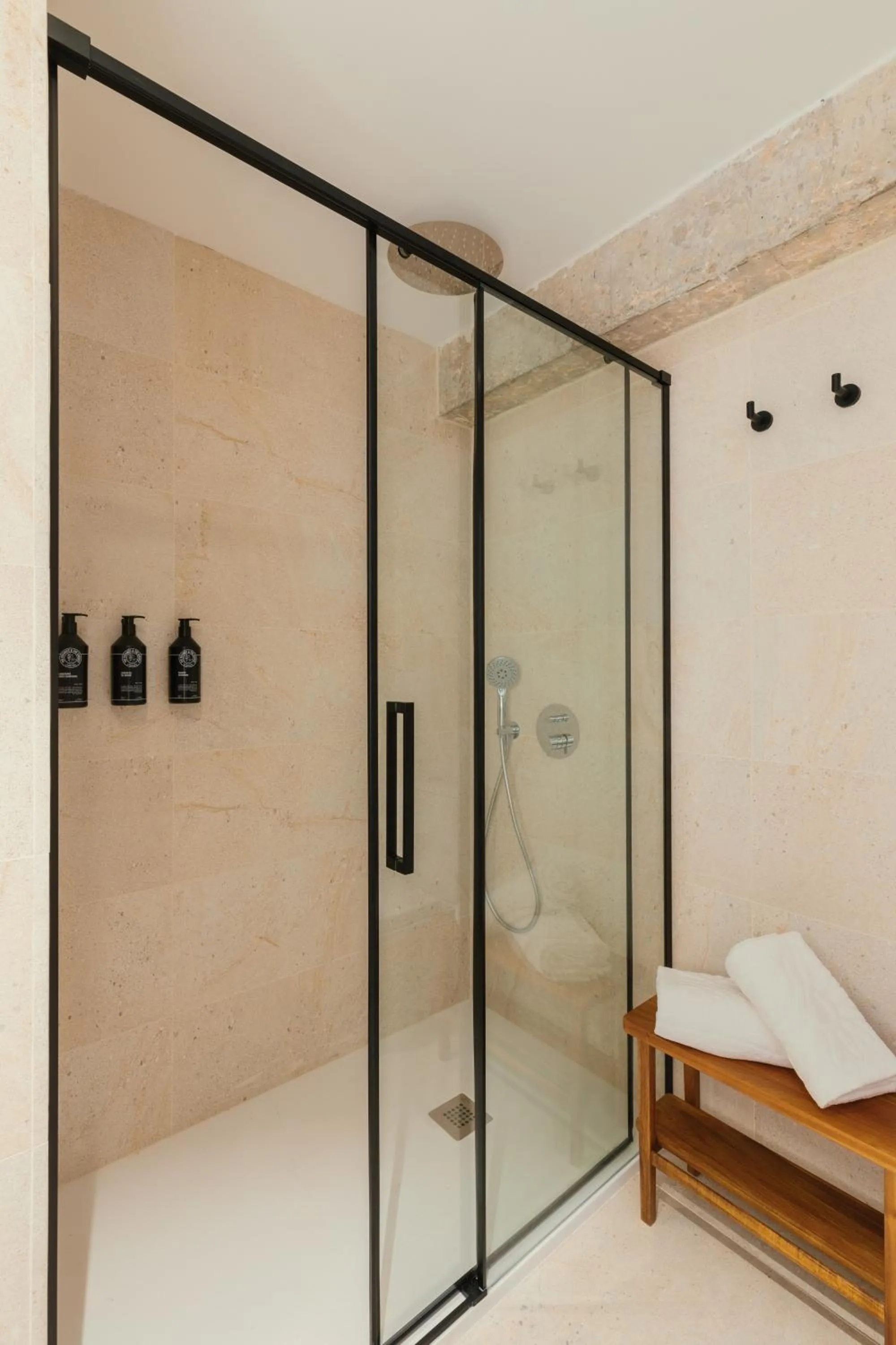 Shower, Bed in Paya Suites