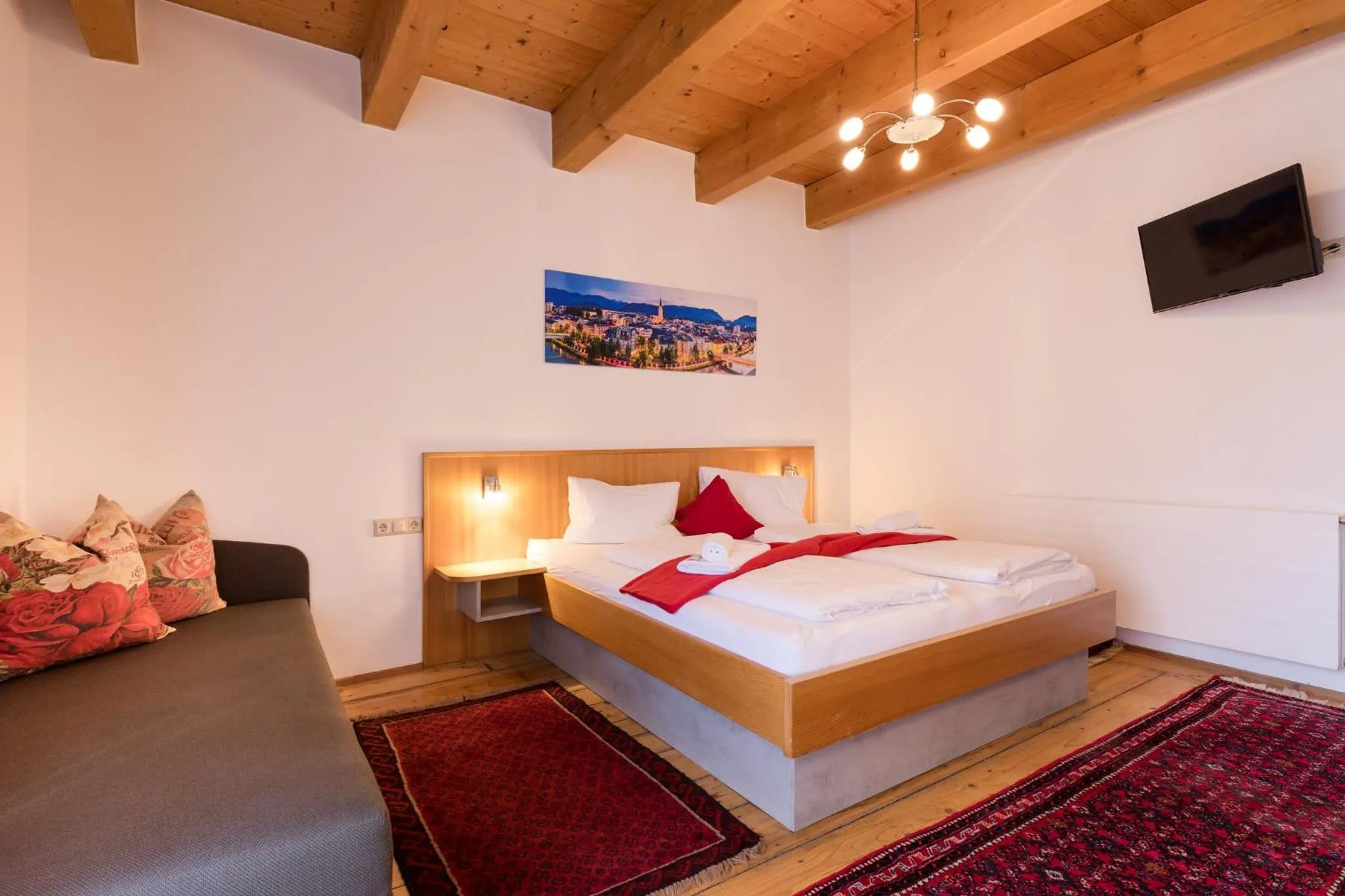 Bedroom, Bed in Villa Marienhof