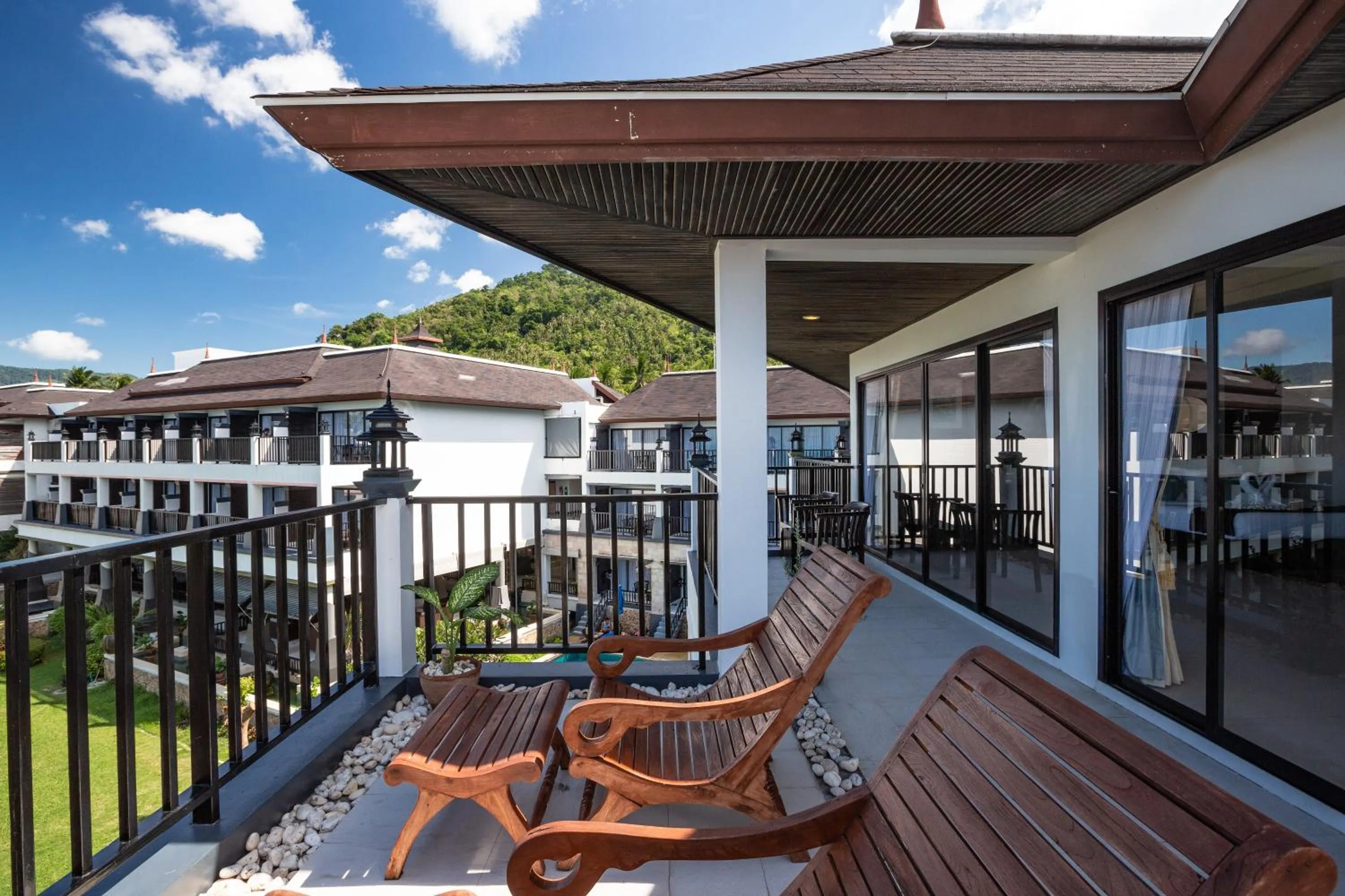 Patio in Samaya Wellness Resort