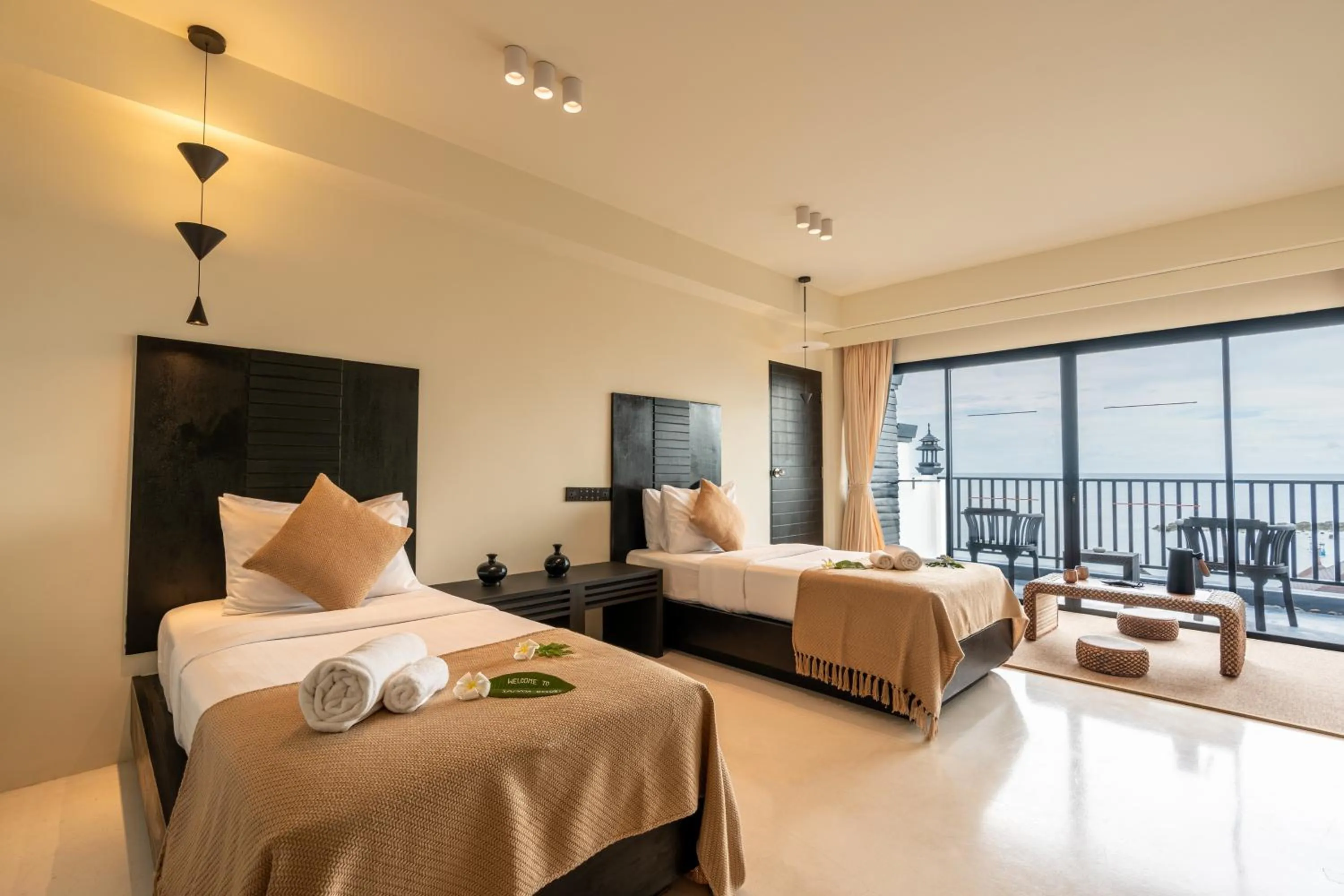 Bed in Samaya Wellness Resort