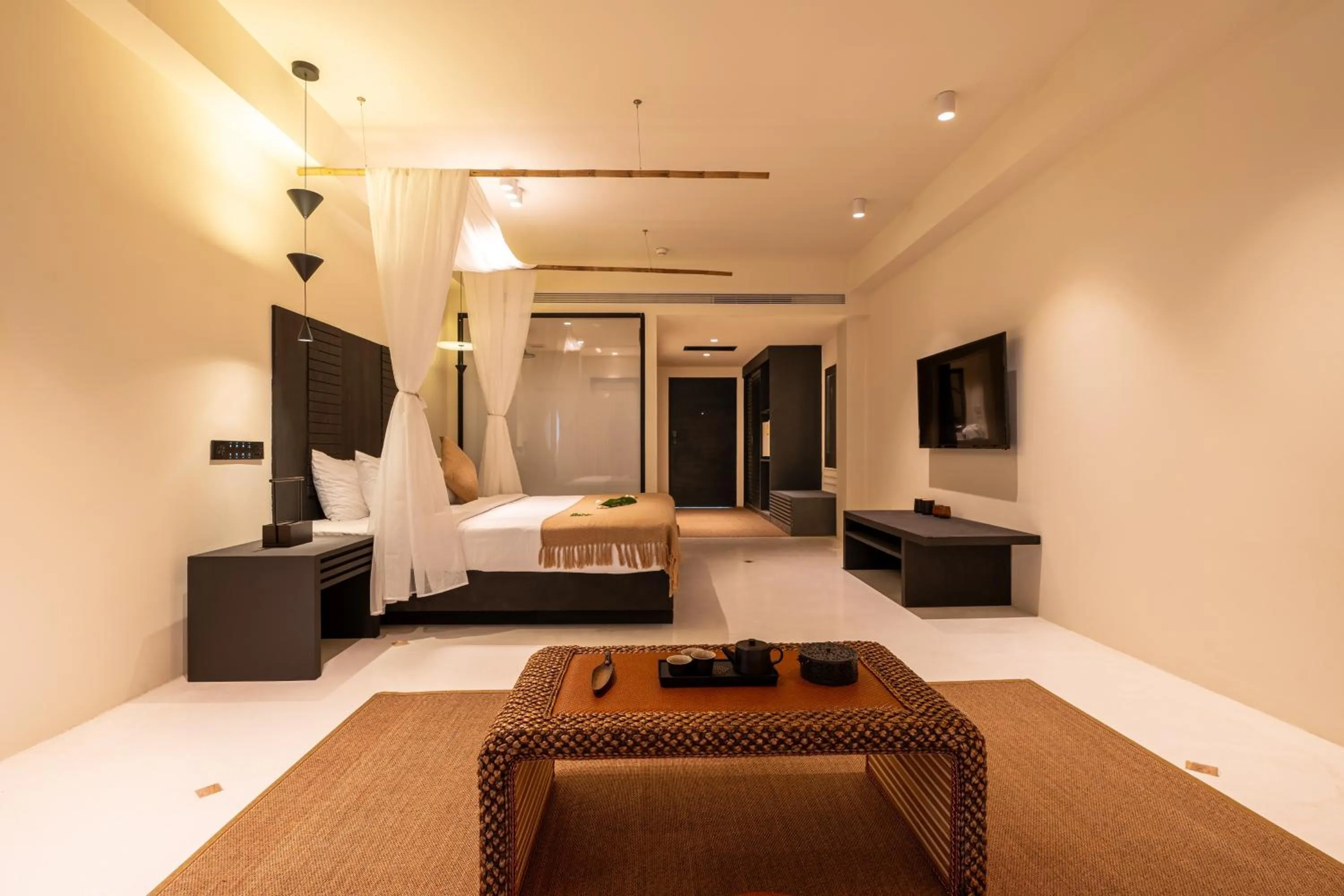 Bed in Samaya Wellness Resort
