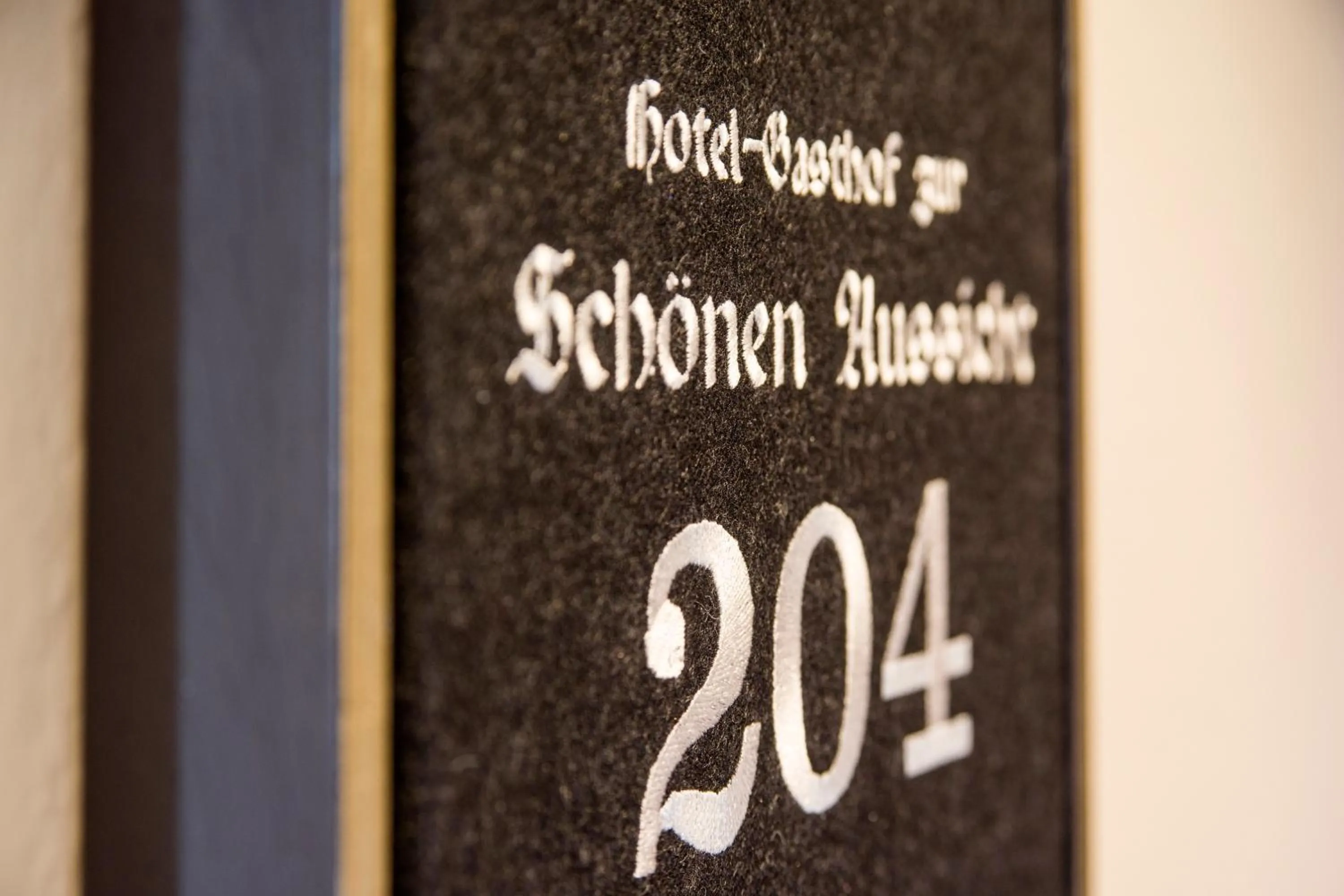 Property logo or sign in Hotel-Gasthof zur Schönen Aussicht