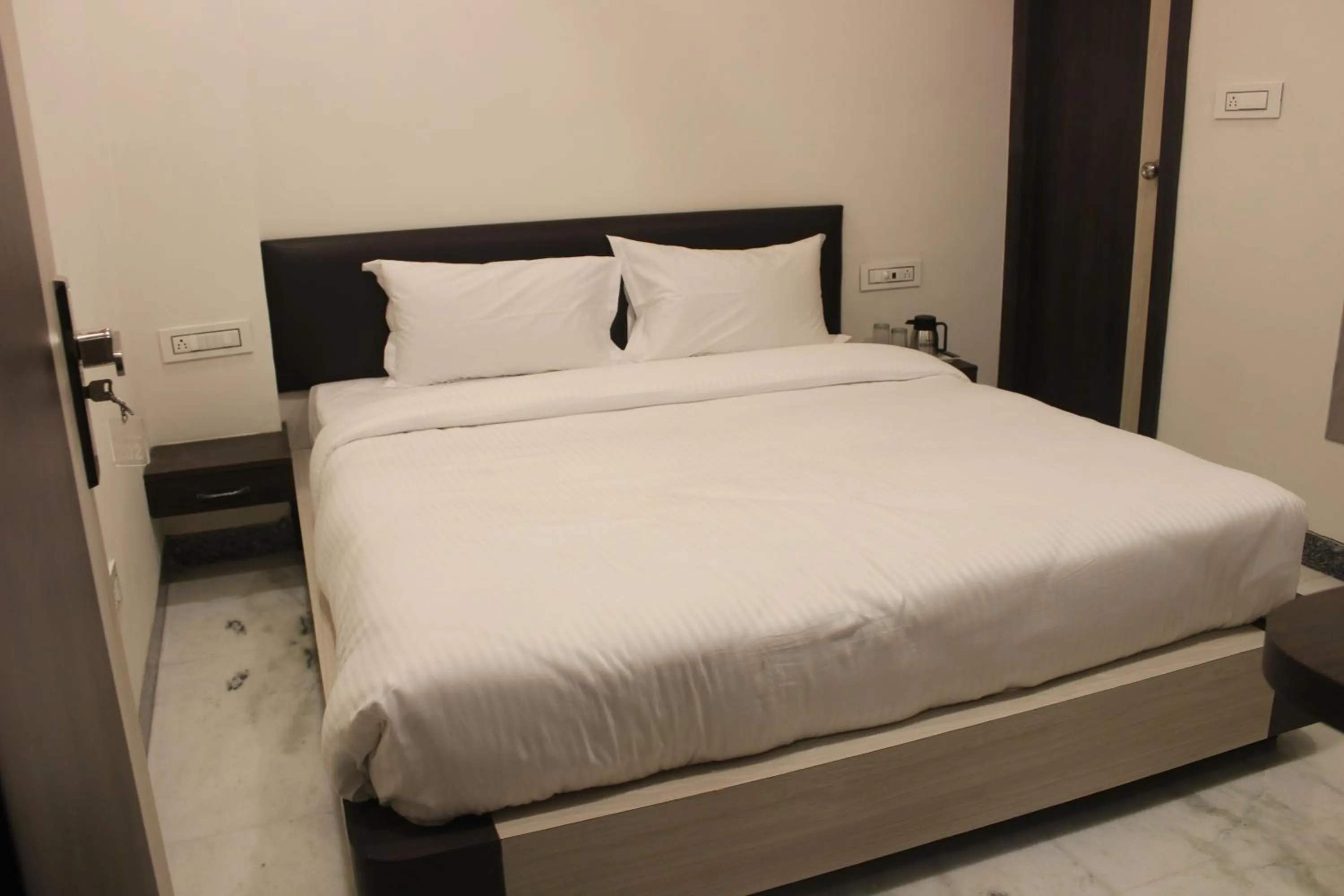 Bed in Hotel Delight