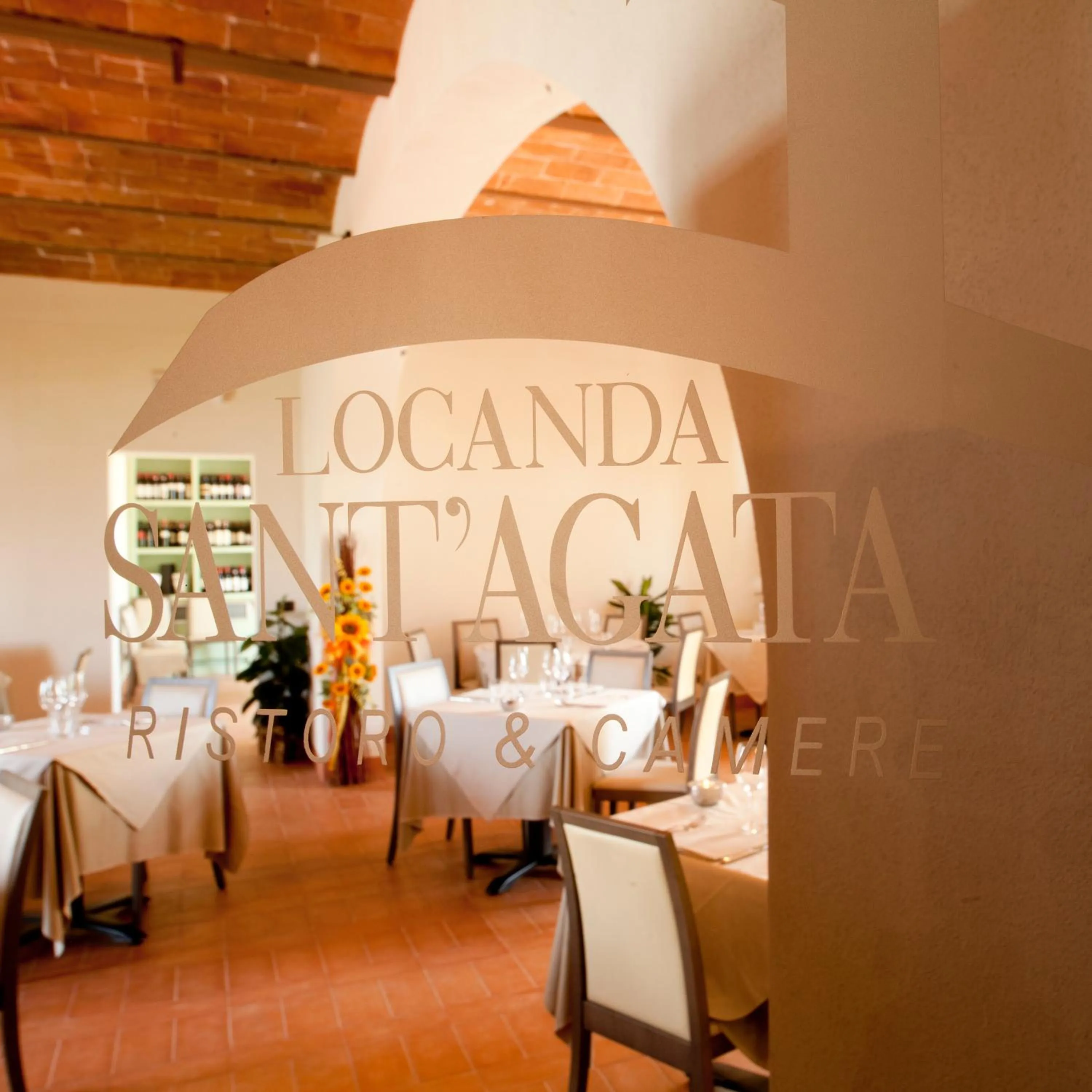 Logo/Certificate/Sign in Locanda Sant'Agata