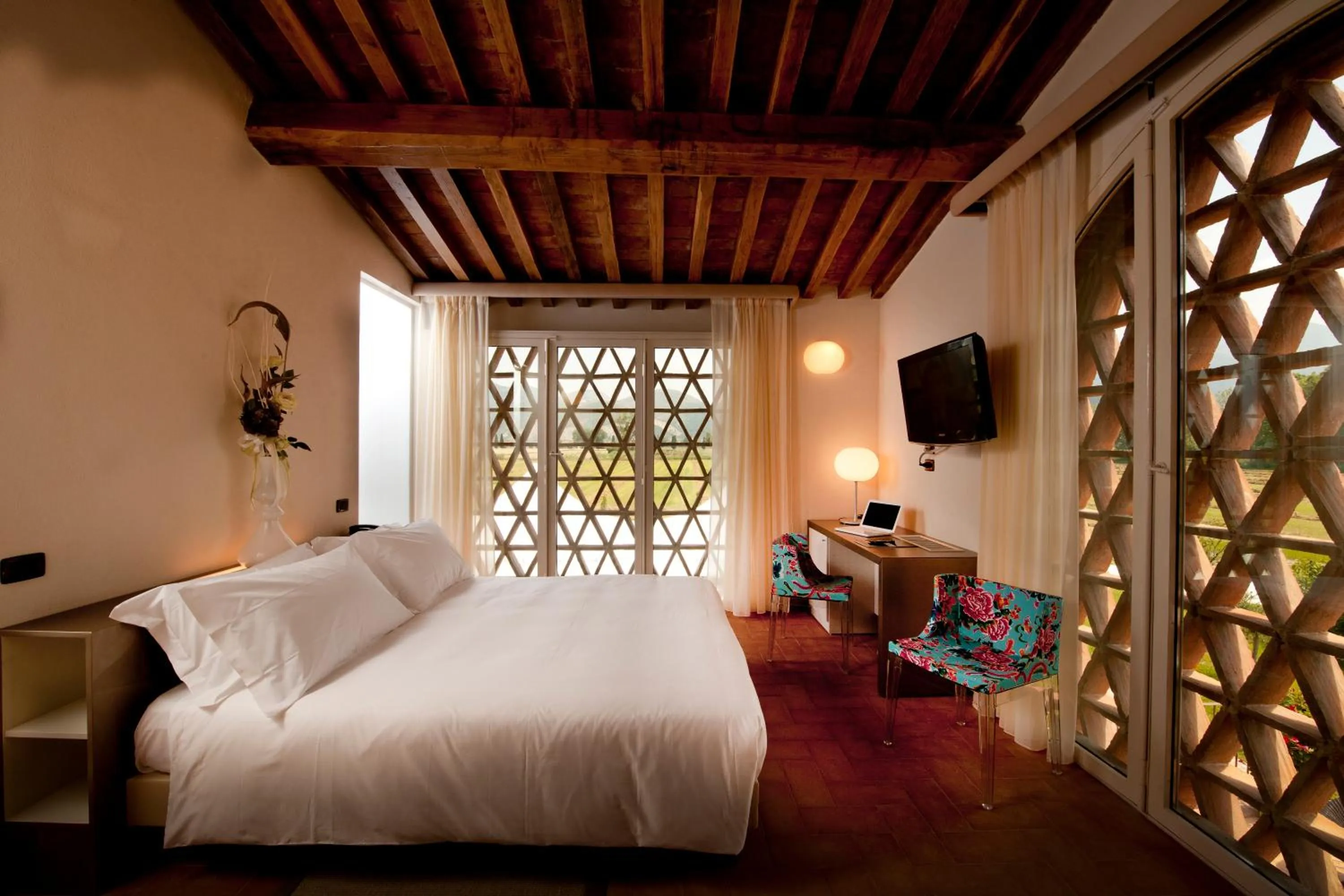 Bed in Locanda Sant'Agata