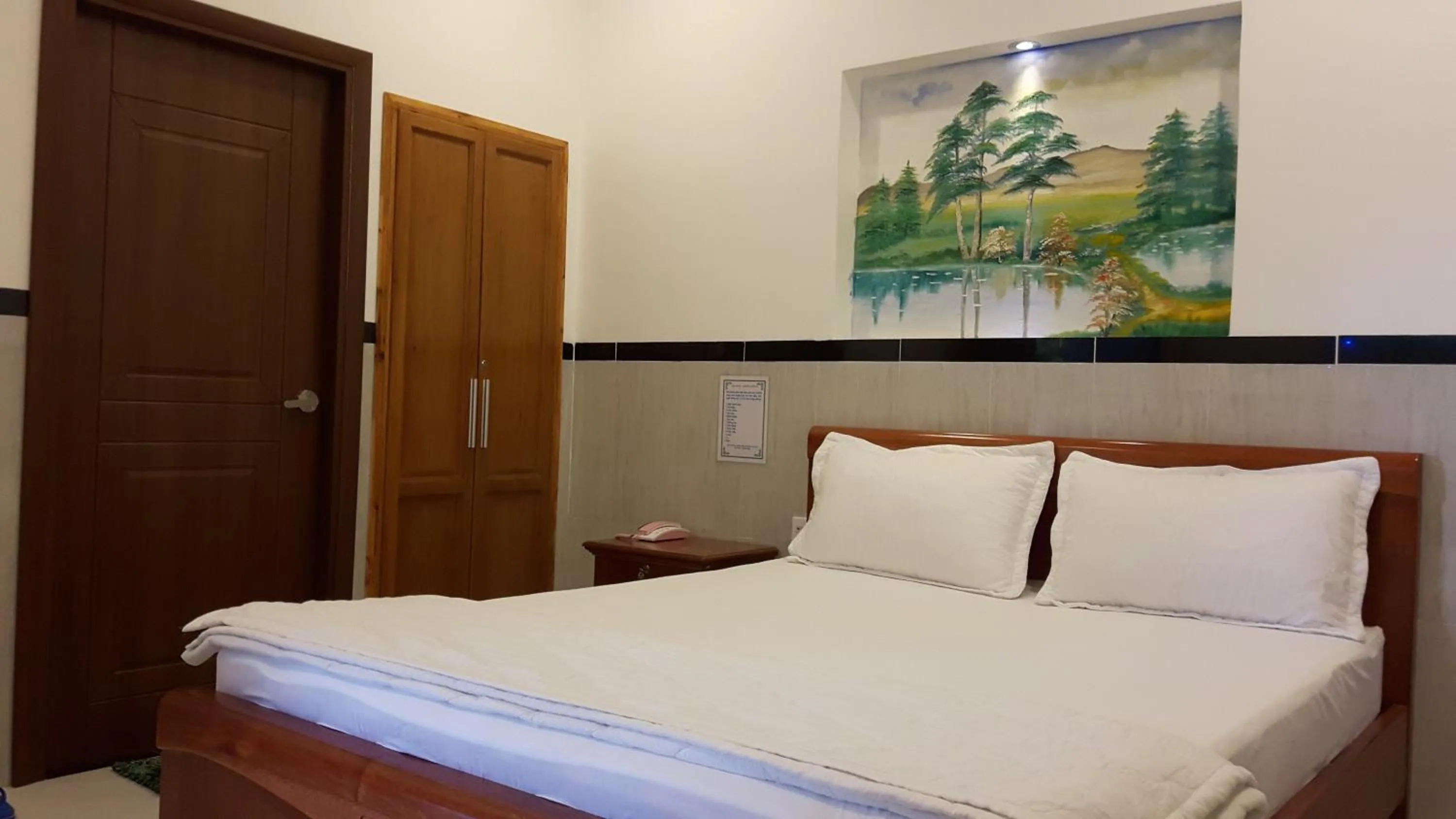 Bed in Motel Hoang Gia