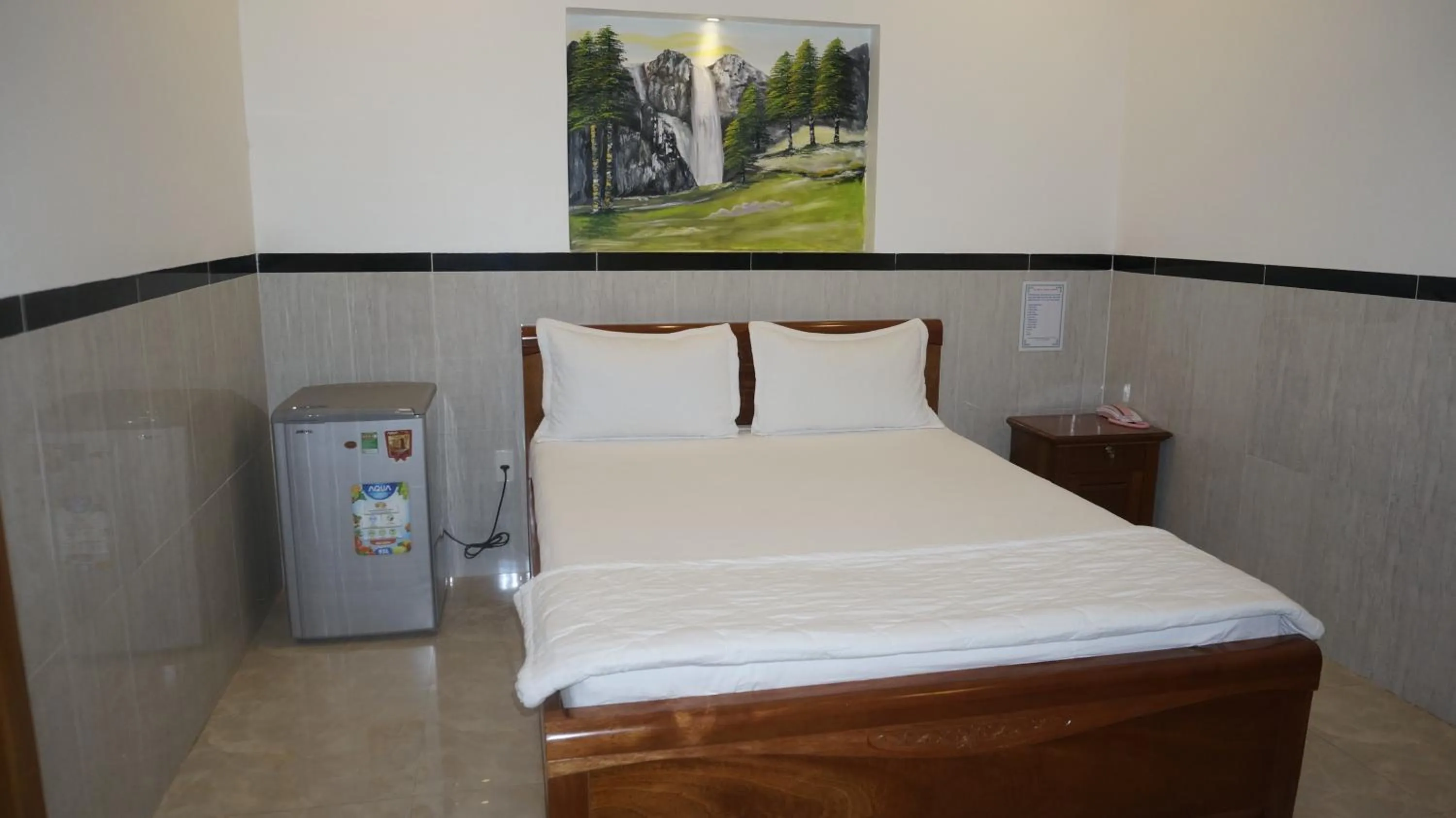 Bed in Motel Hoang Gia