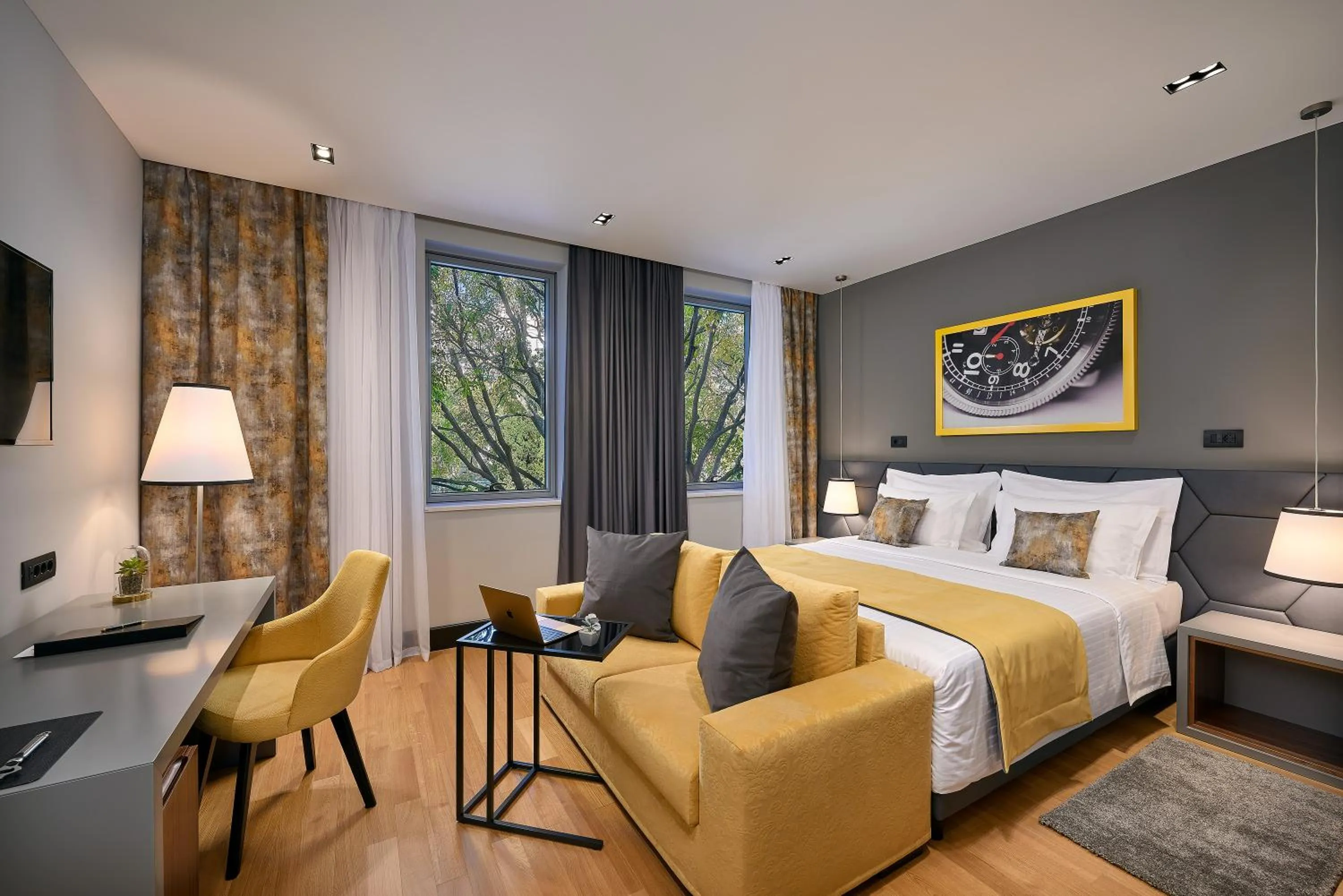 Bed in Sia Split Hotel