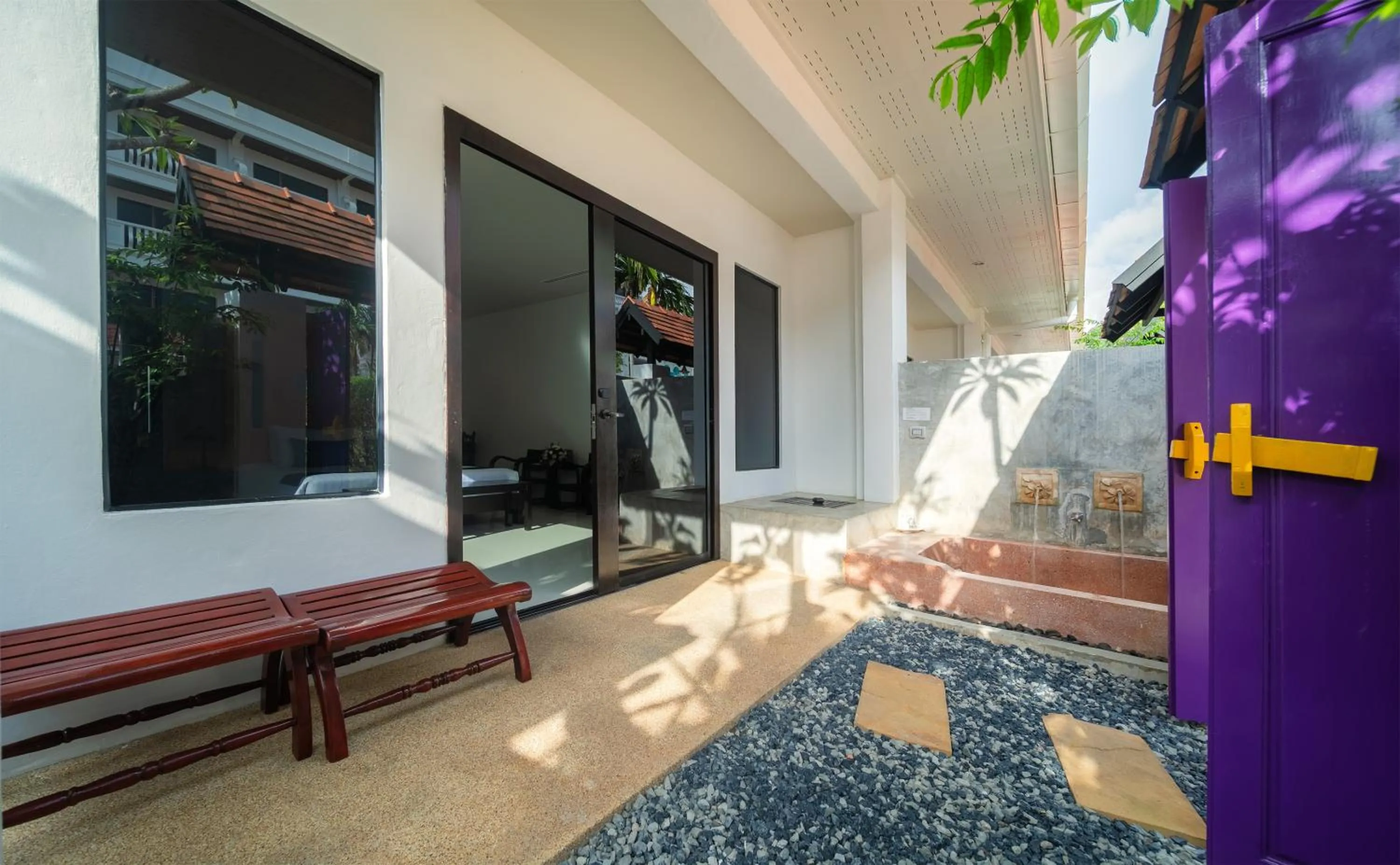 Balcony/Terrace in The Old Phuket - Karon Beach Resort