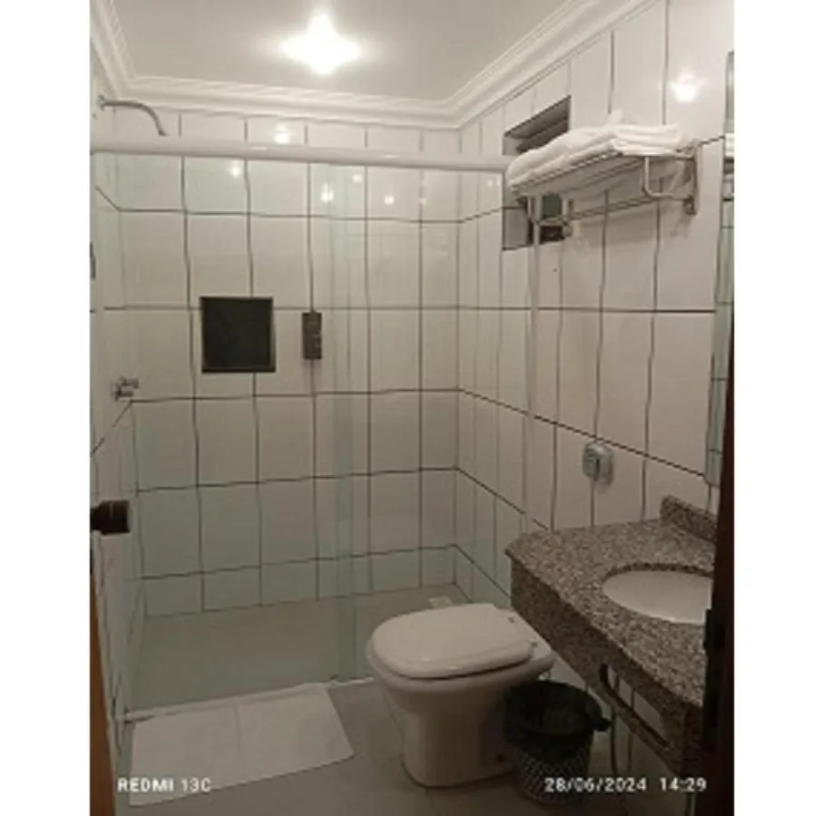 Shower in Hotel das Américas