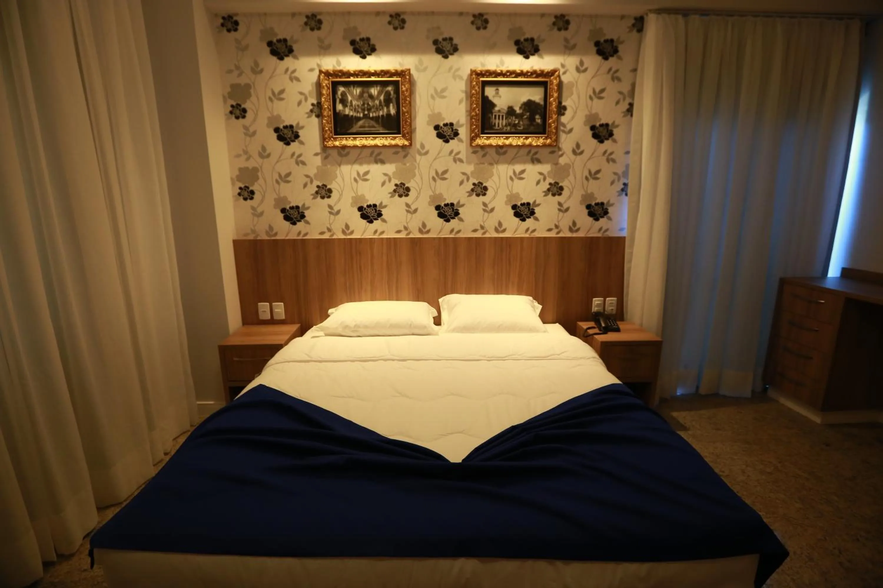 Bed in Hotel das Américas