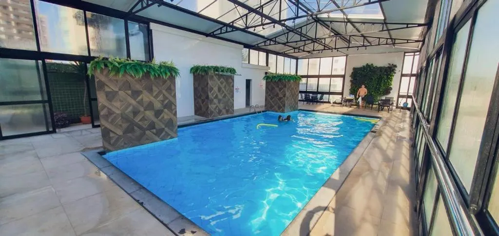Pool view in Hotel das Américas