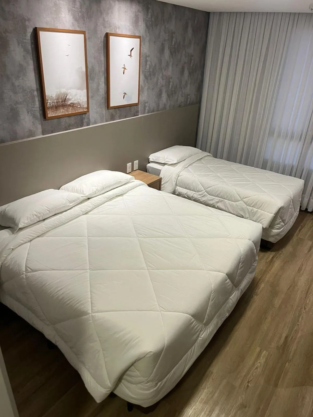 Bed in Hotel das Américas