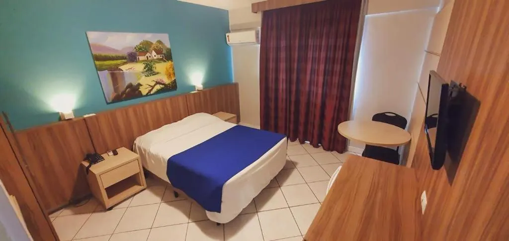 Bed in Hotel das Américas