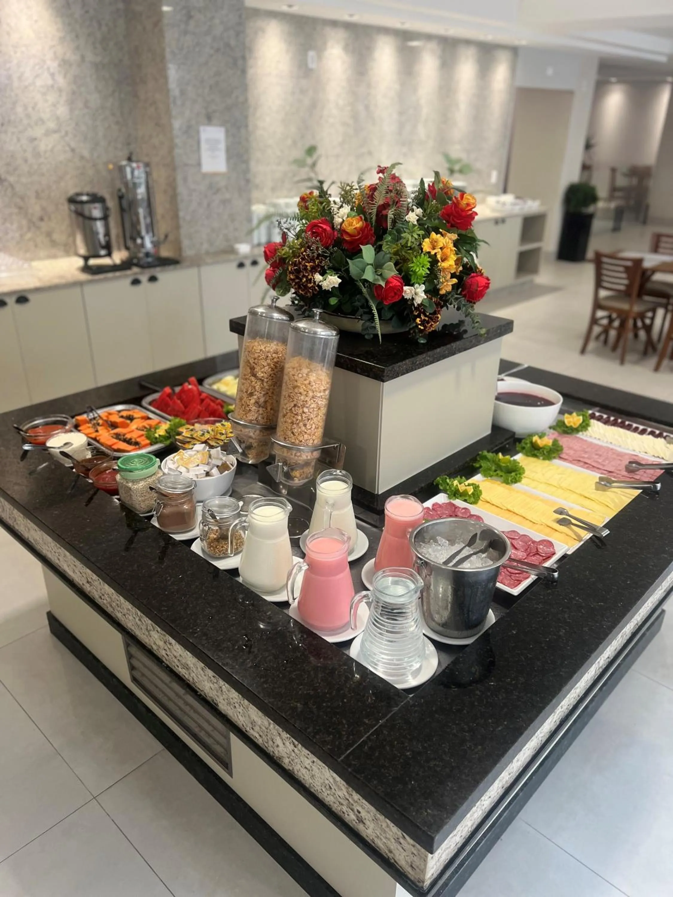 Food and drinks in Hotel das Américas