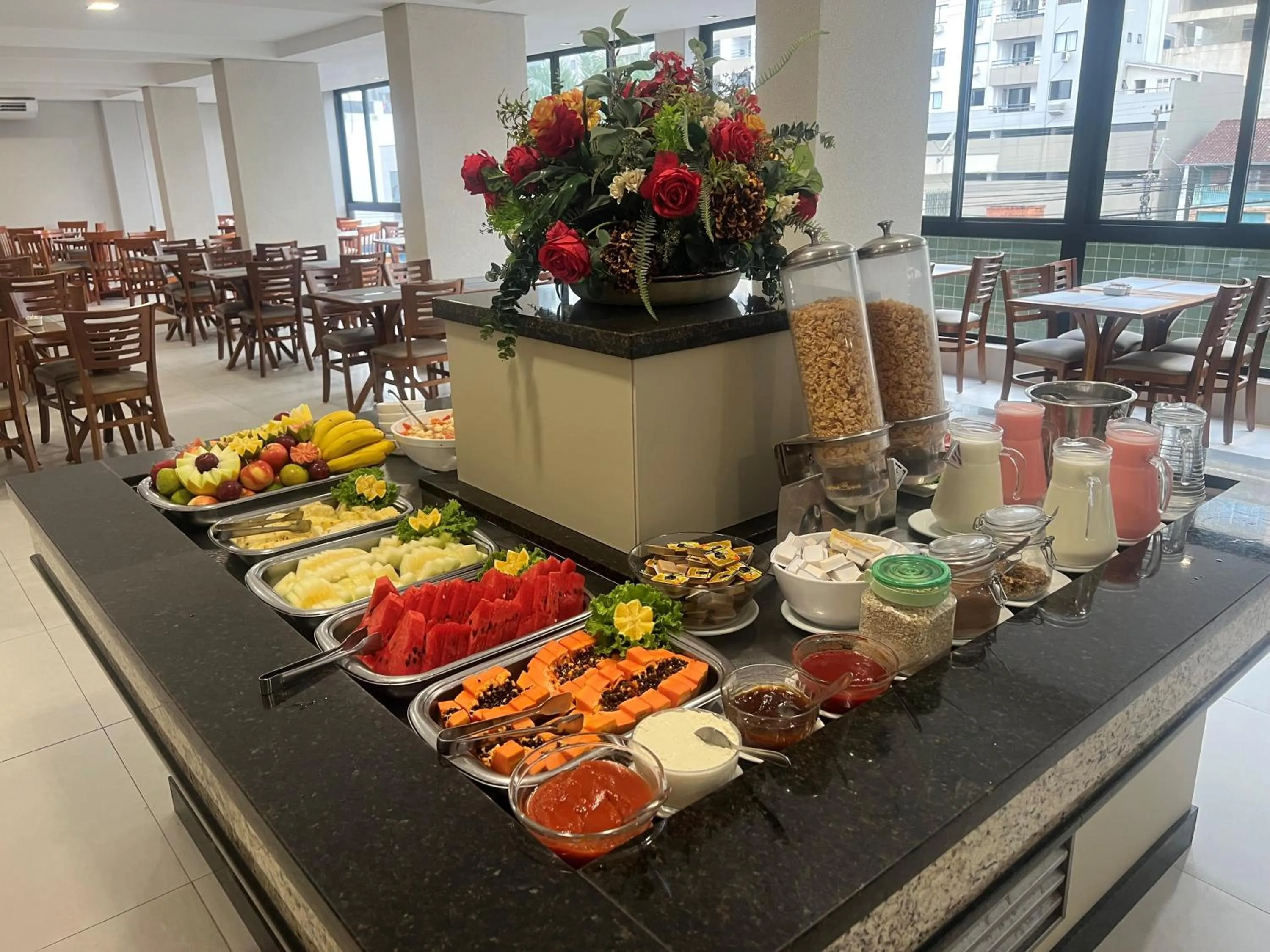 Food and drinks in Hotel das Américas