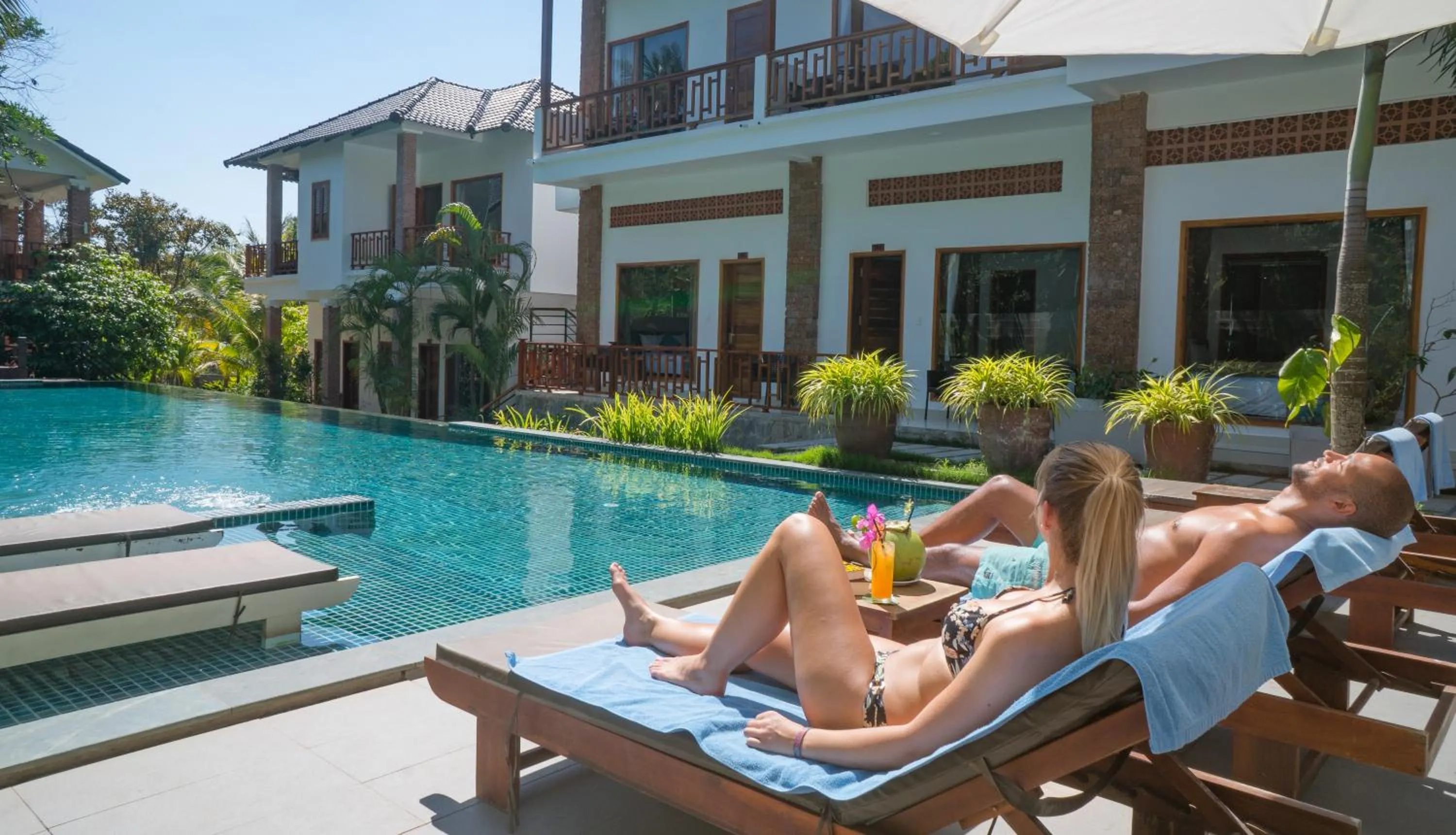 Swimming pool in Nadine Phu Quoc Resort & Spa