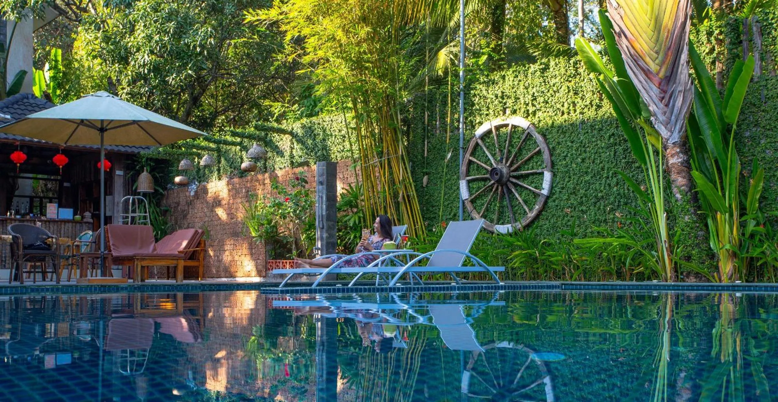 Pool view in Nadine Phu Quoc Resort & Spa