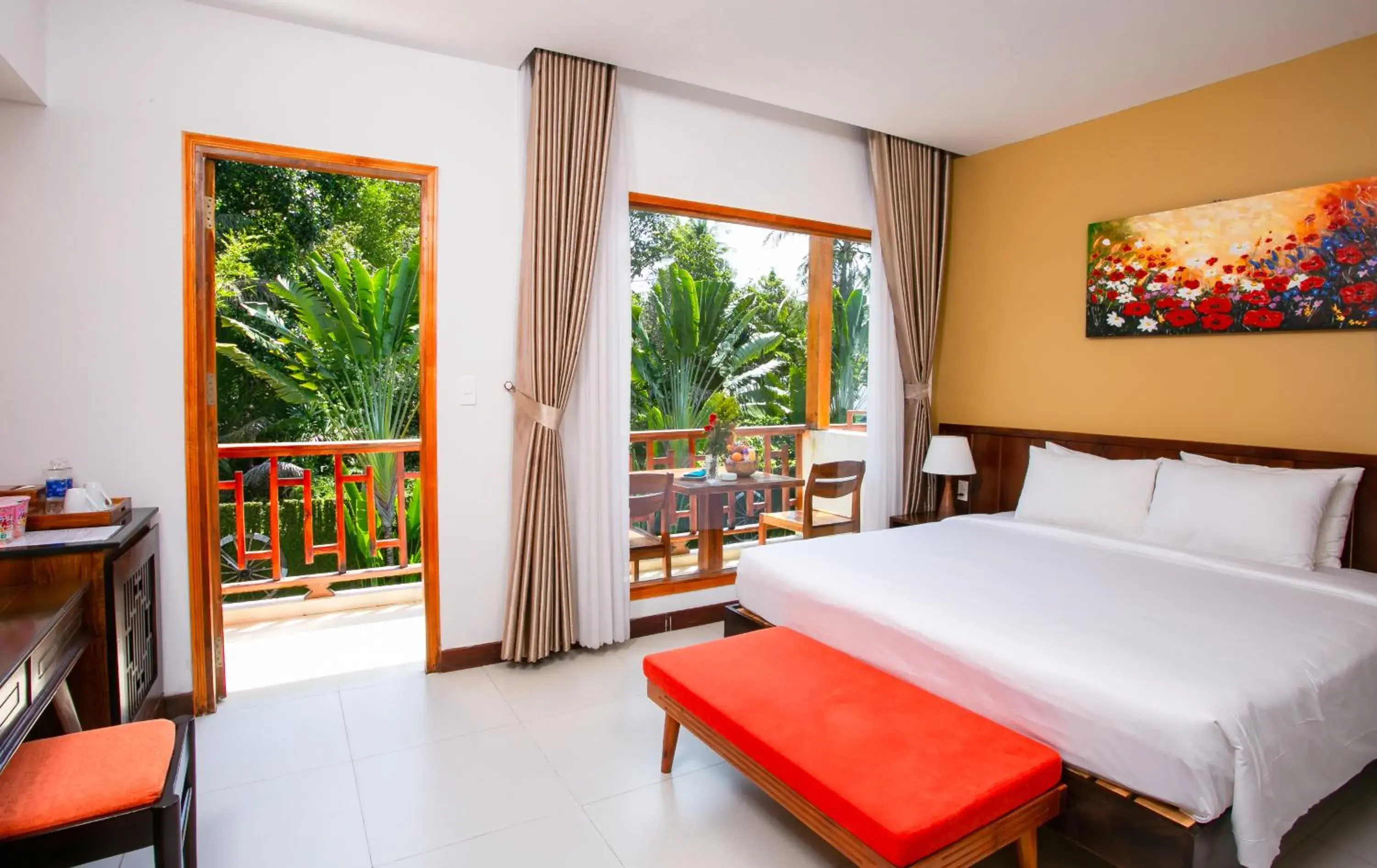 Deluxe Double Room with Pool View in Nadine Phu Quoc Resort & Spa Deluxe Double Room with Pool View in Nadine Phu Quoc Resort & Spa