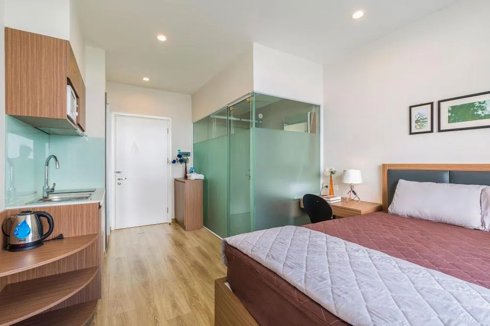 Bed in Lotus Inn West Lake