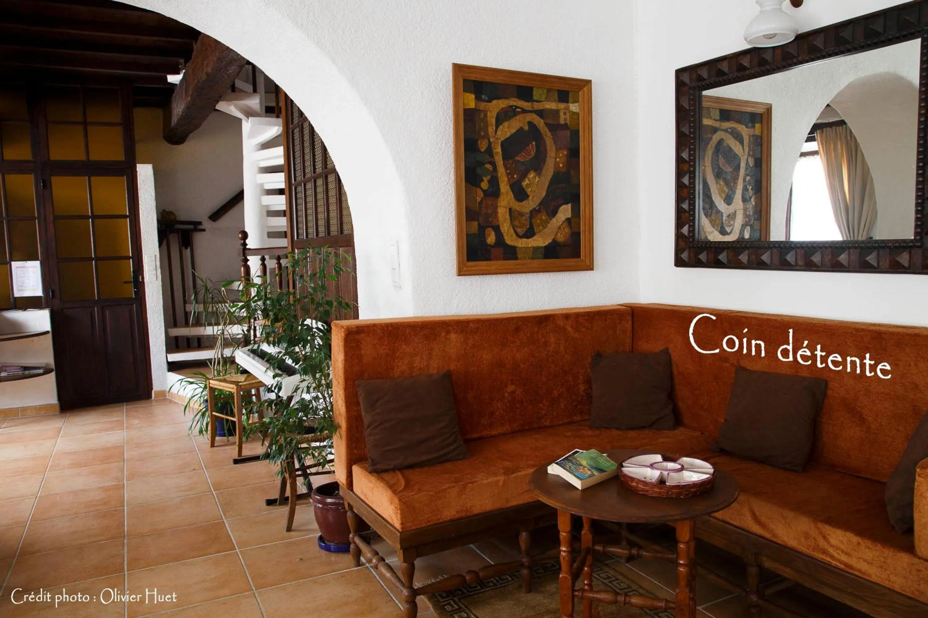 Seating area in La chambre la Tricherie