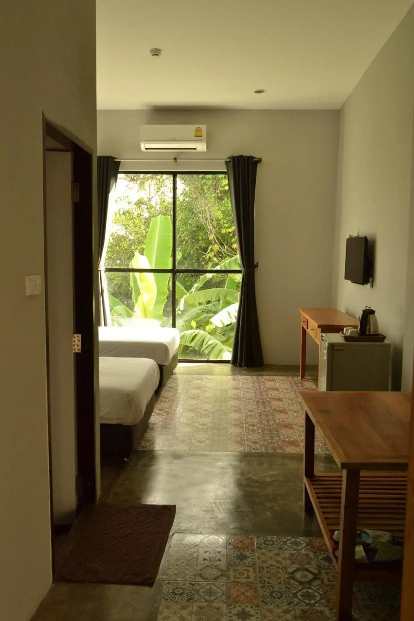Deluxe Twin Room in Nornlamphun Boutique Hotel Deluxe Twin Room in Nornlamphun Boutique Hotel