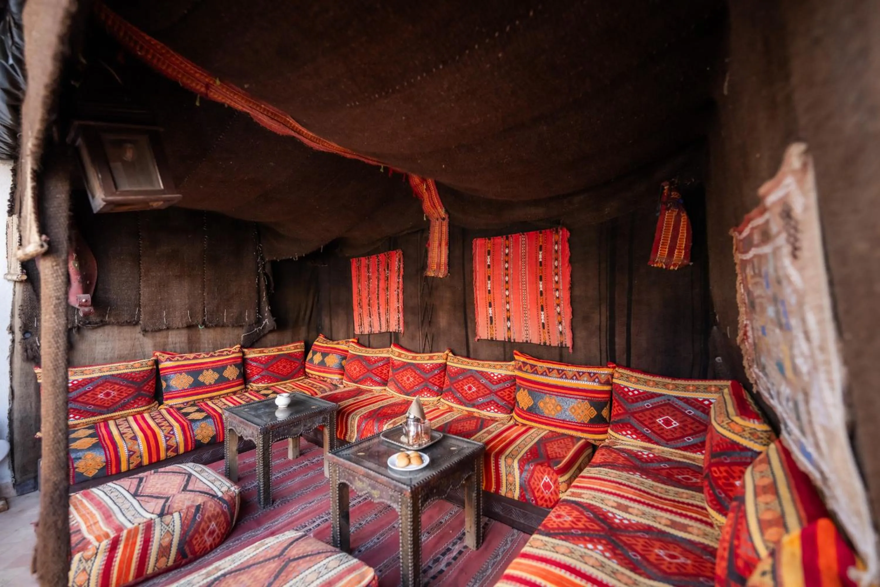 Balcony/Terrace in Riad La Porte Rouge By La Siredrah