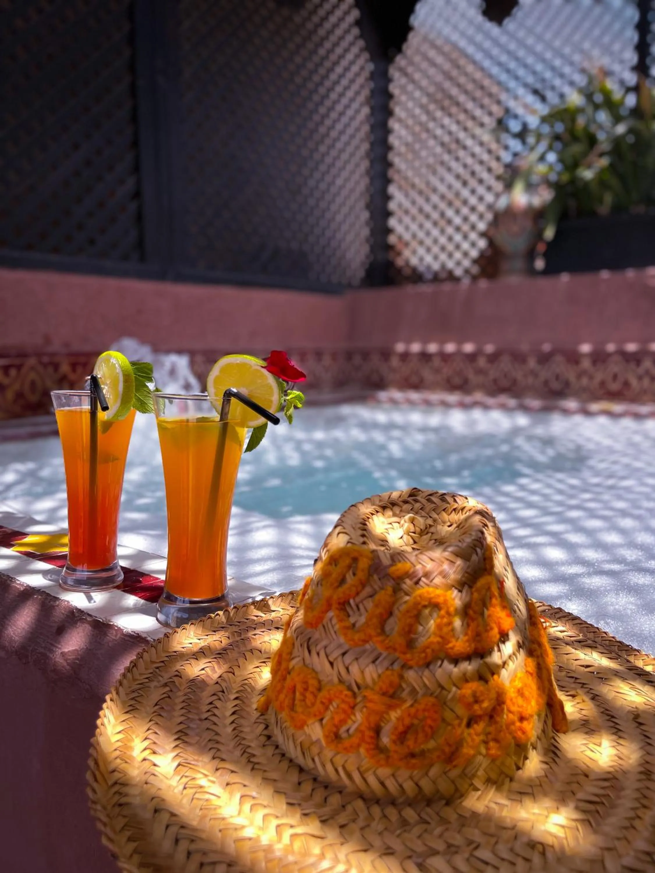 Balcony/Terrace in Riad La Porte Rouge By La Siredrah