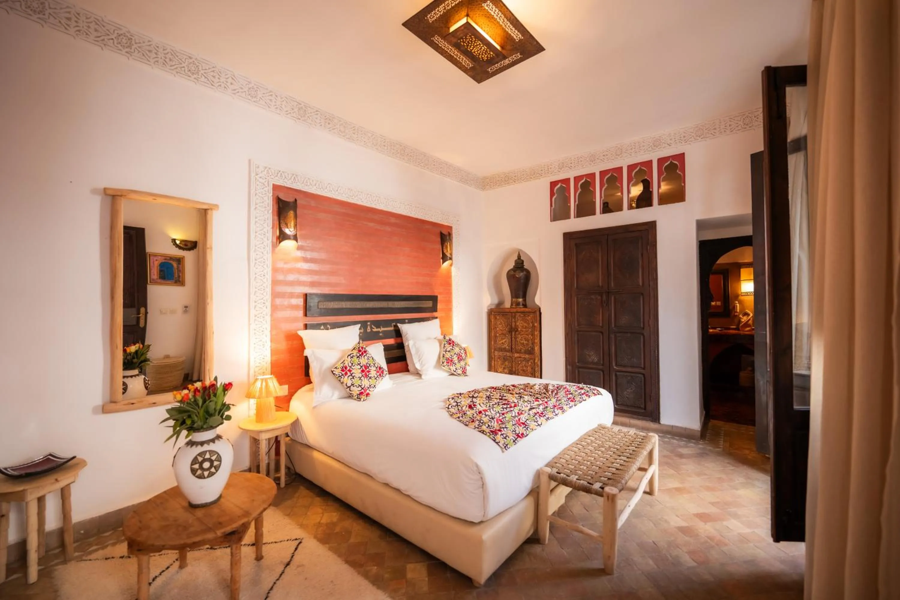Bed in Riad La Porte Rouge By La Siredrah