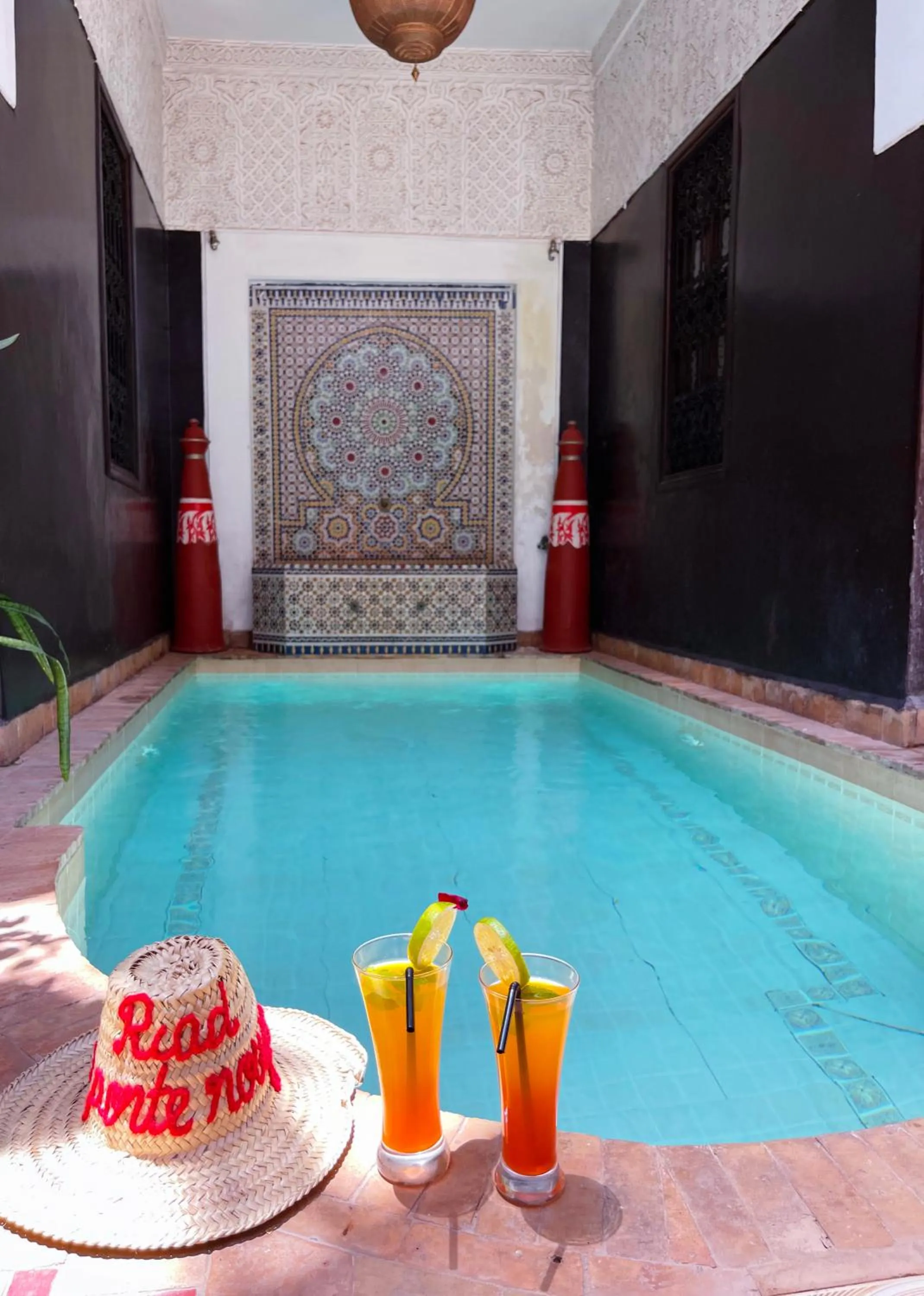Swimming pool in Riad La Porte Rouge By La Siredrah