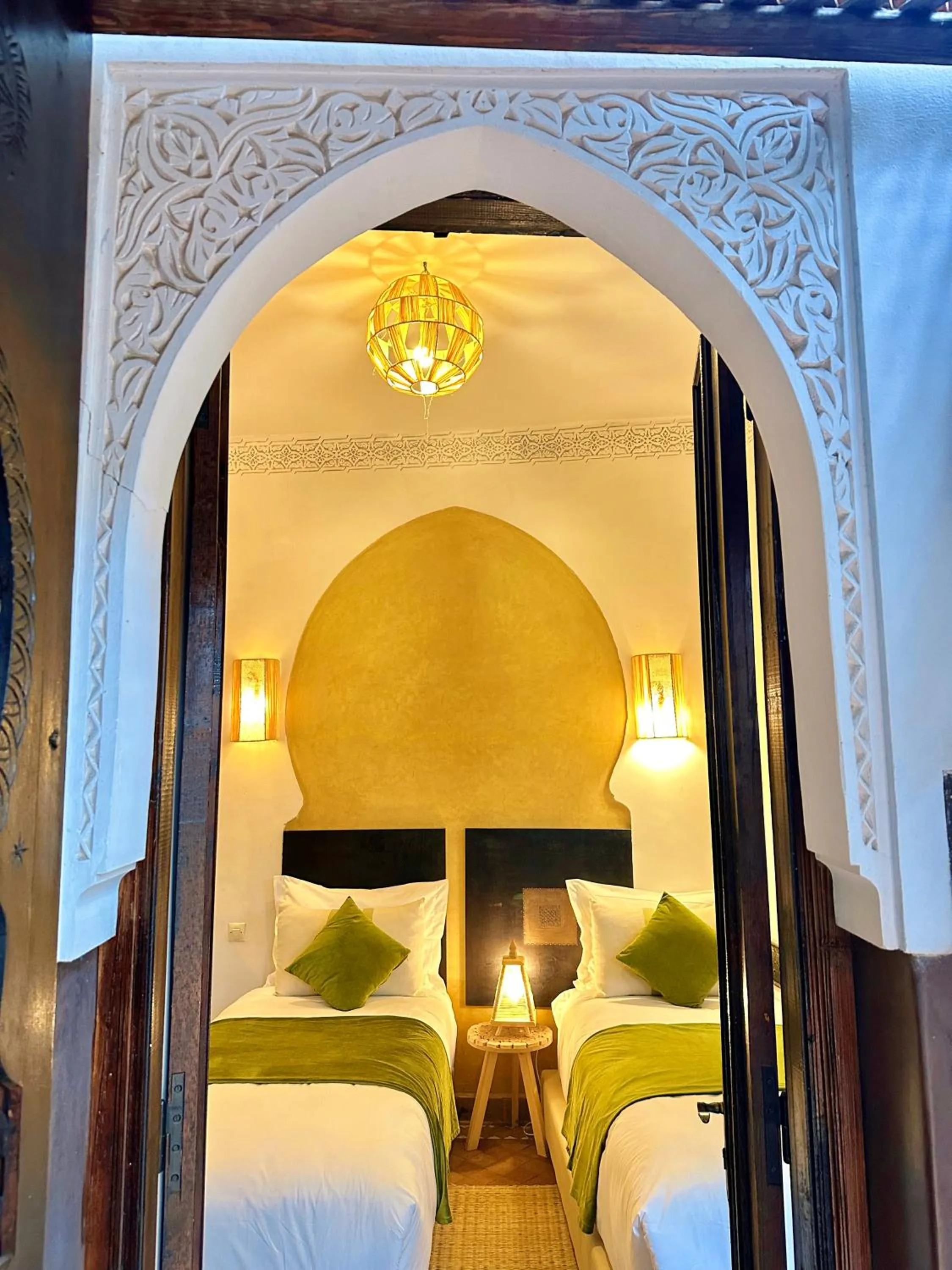 Bedroom, Bed in Riad La Porte Rouge By La Siredrah