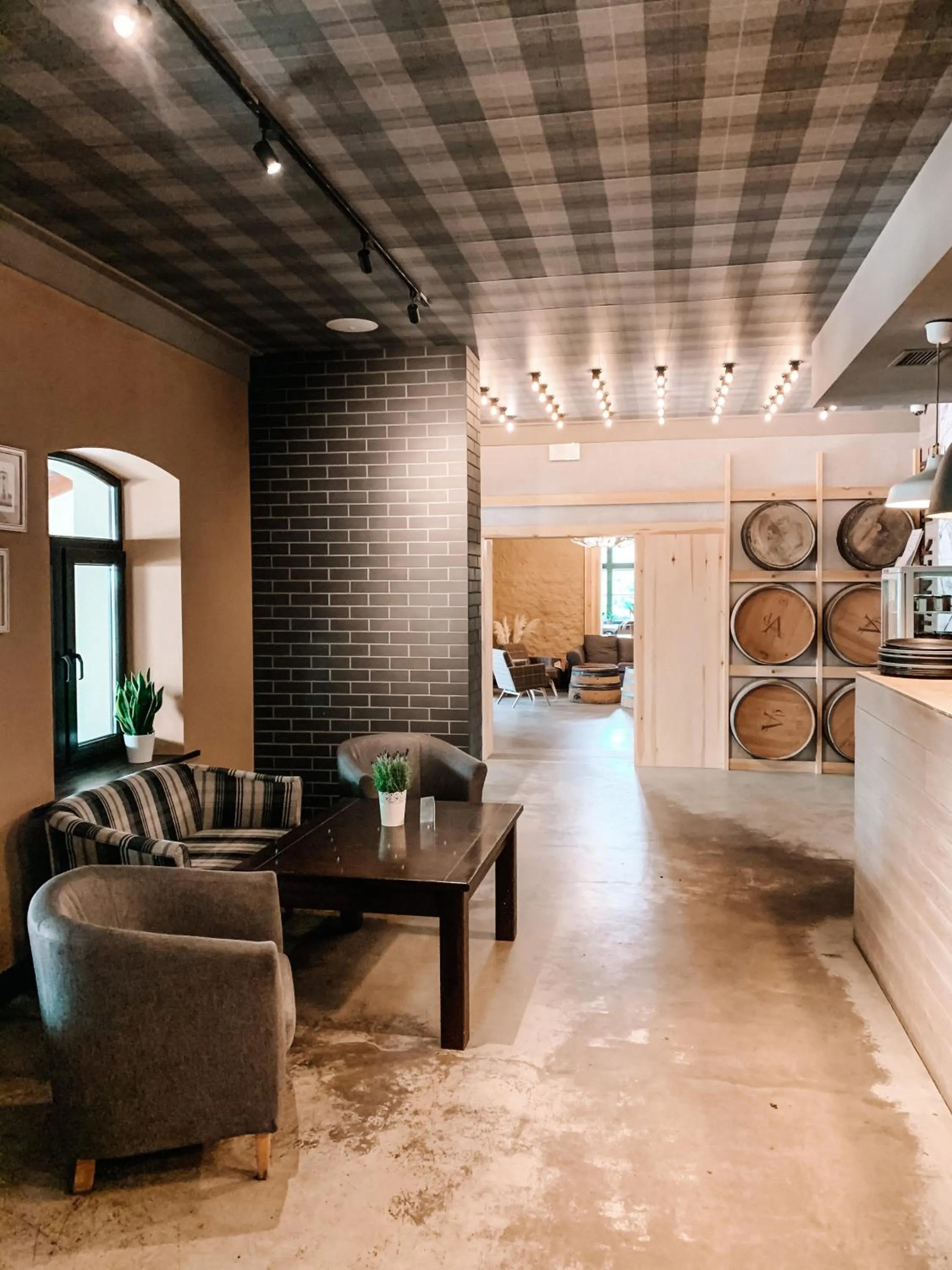 Lounge or bar in Przystanek Tleń