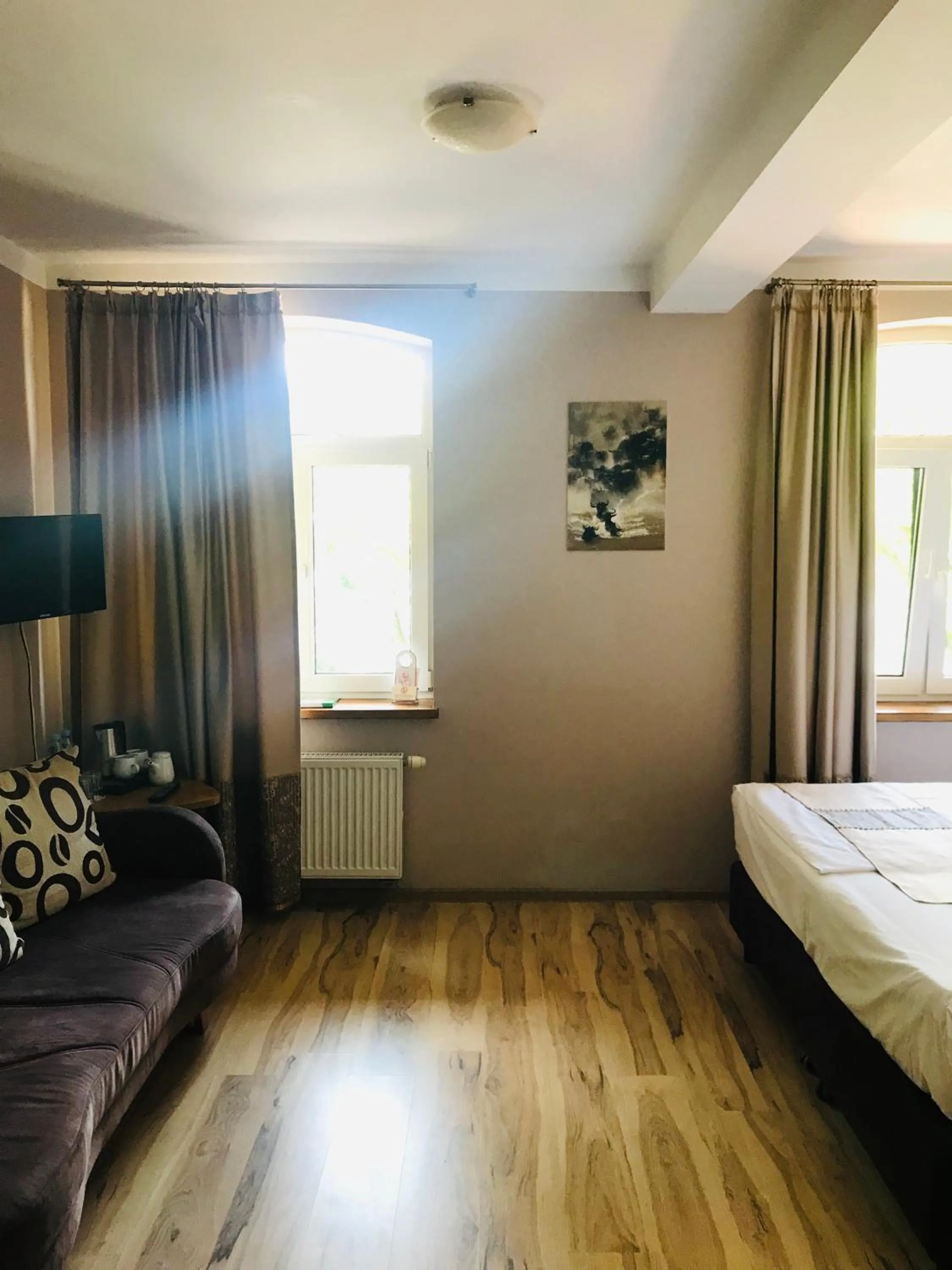 Bedroom, Bed in Przystanek Tleń