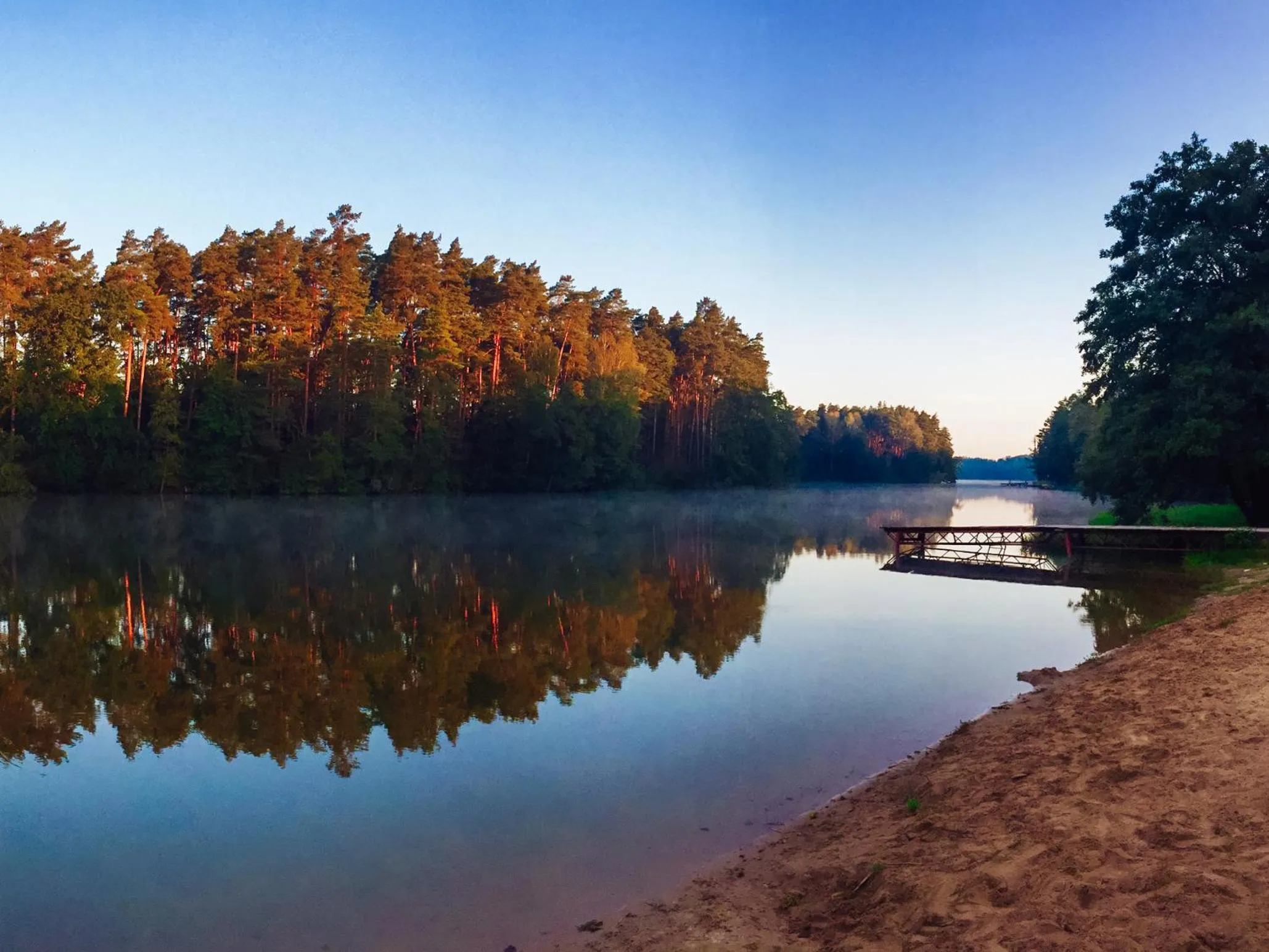 Natural landscape in Przystanek Tleń