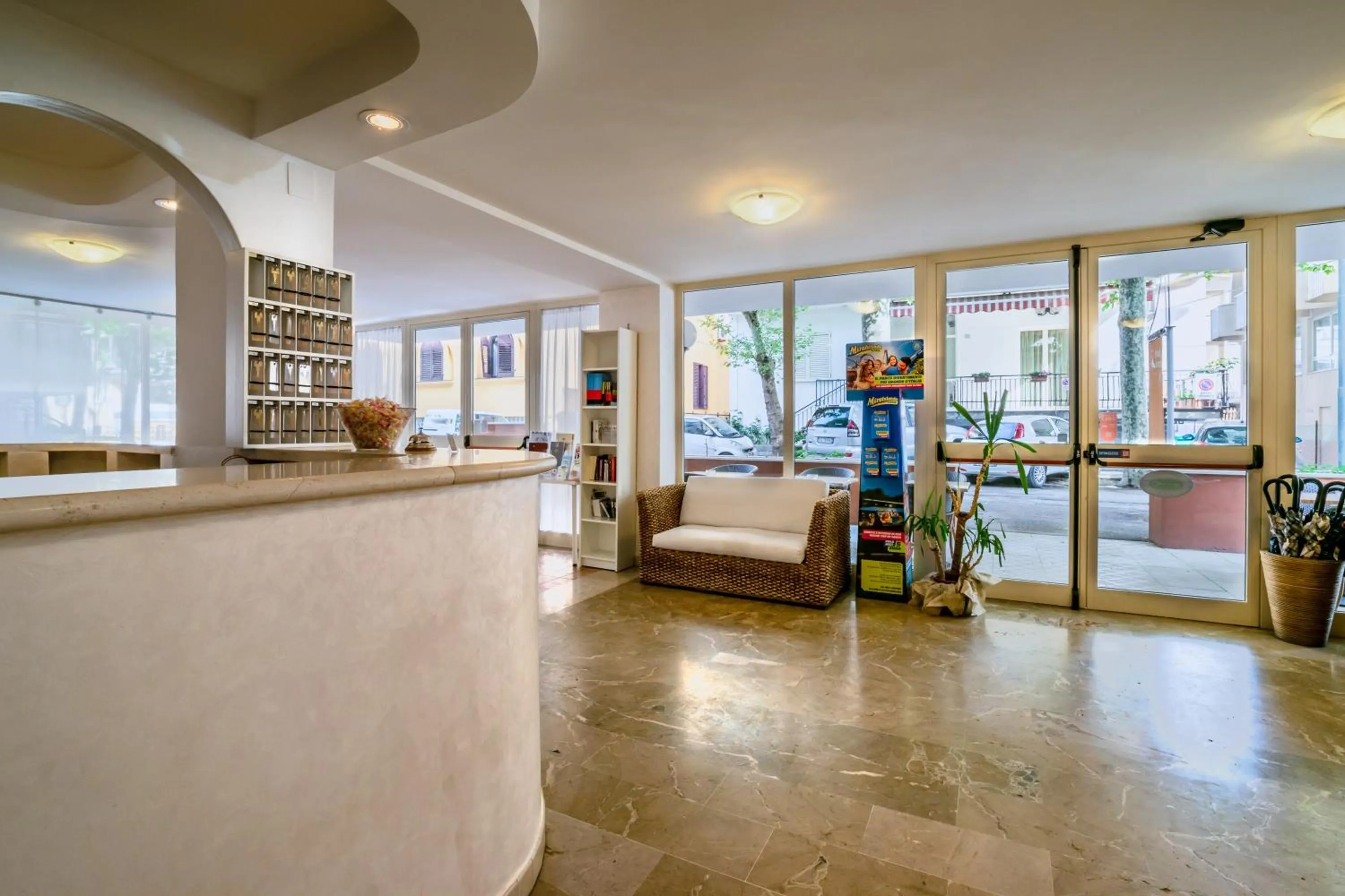 Lobby or reception in Hotel Stresa