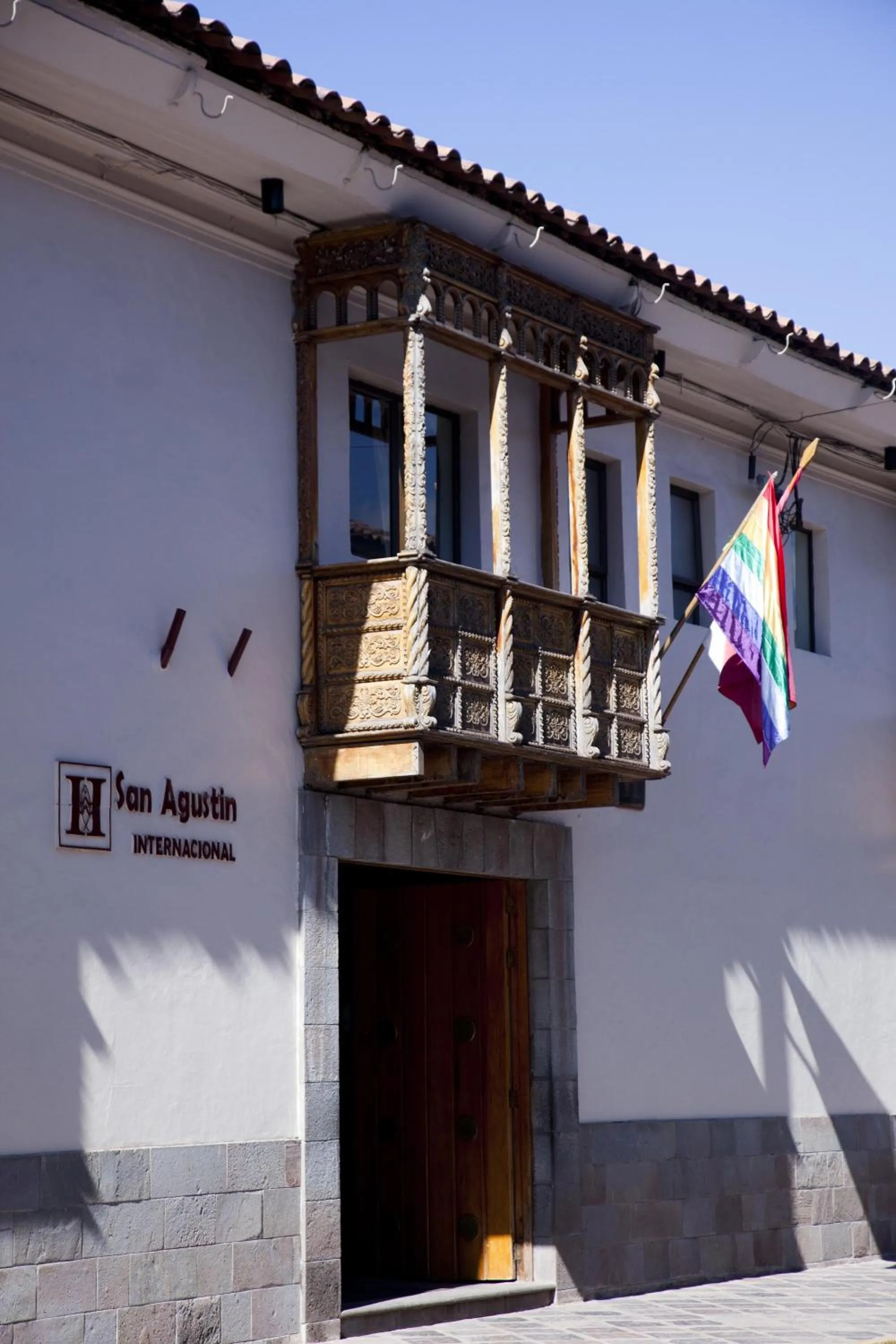 Facade/entrance in San Agustin Internacional