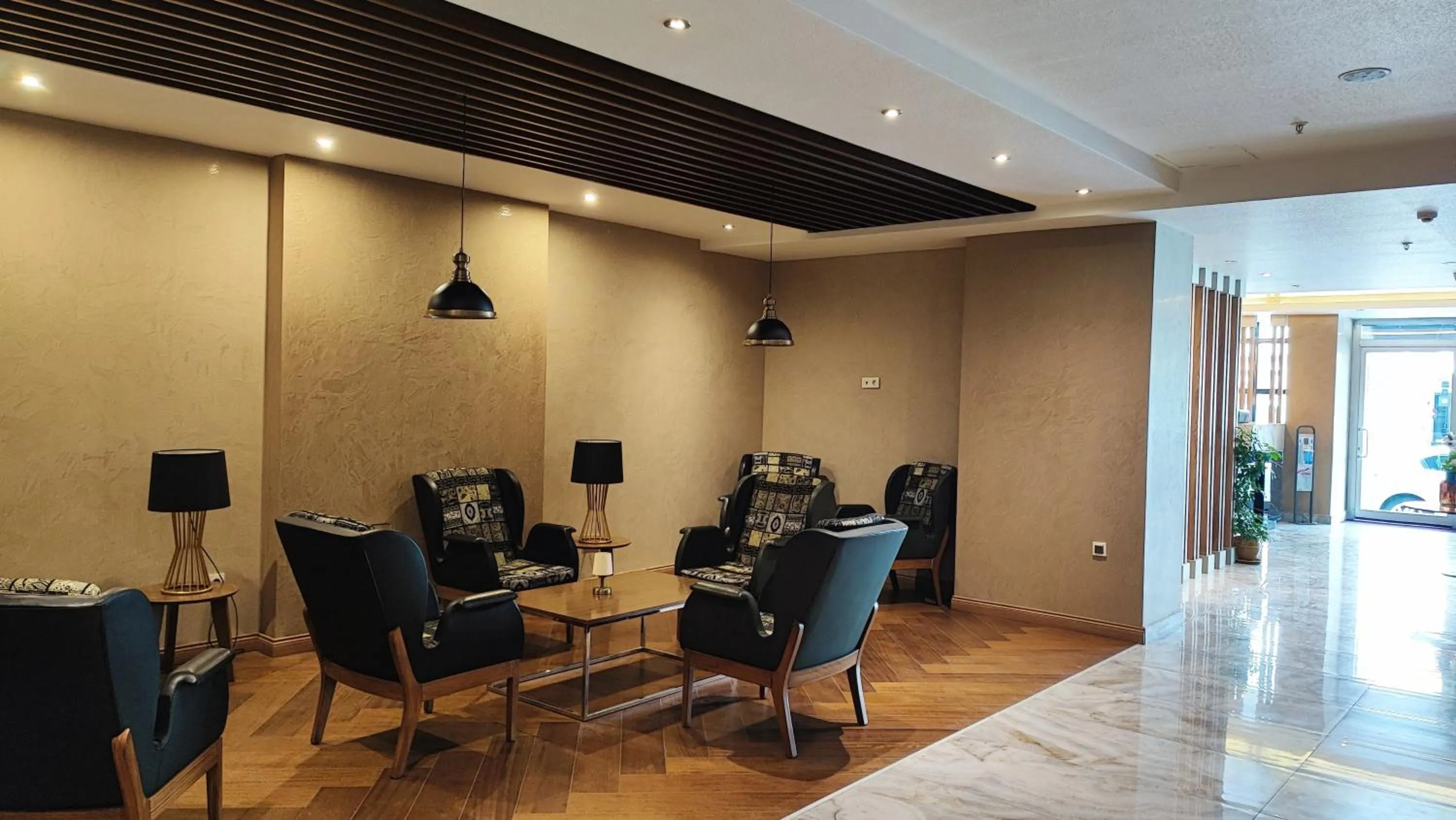 Seating area in Pasapark Karatay Hotel