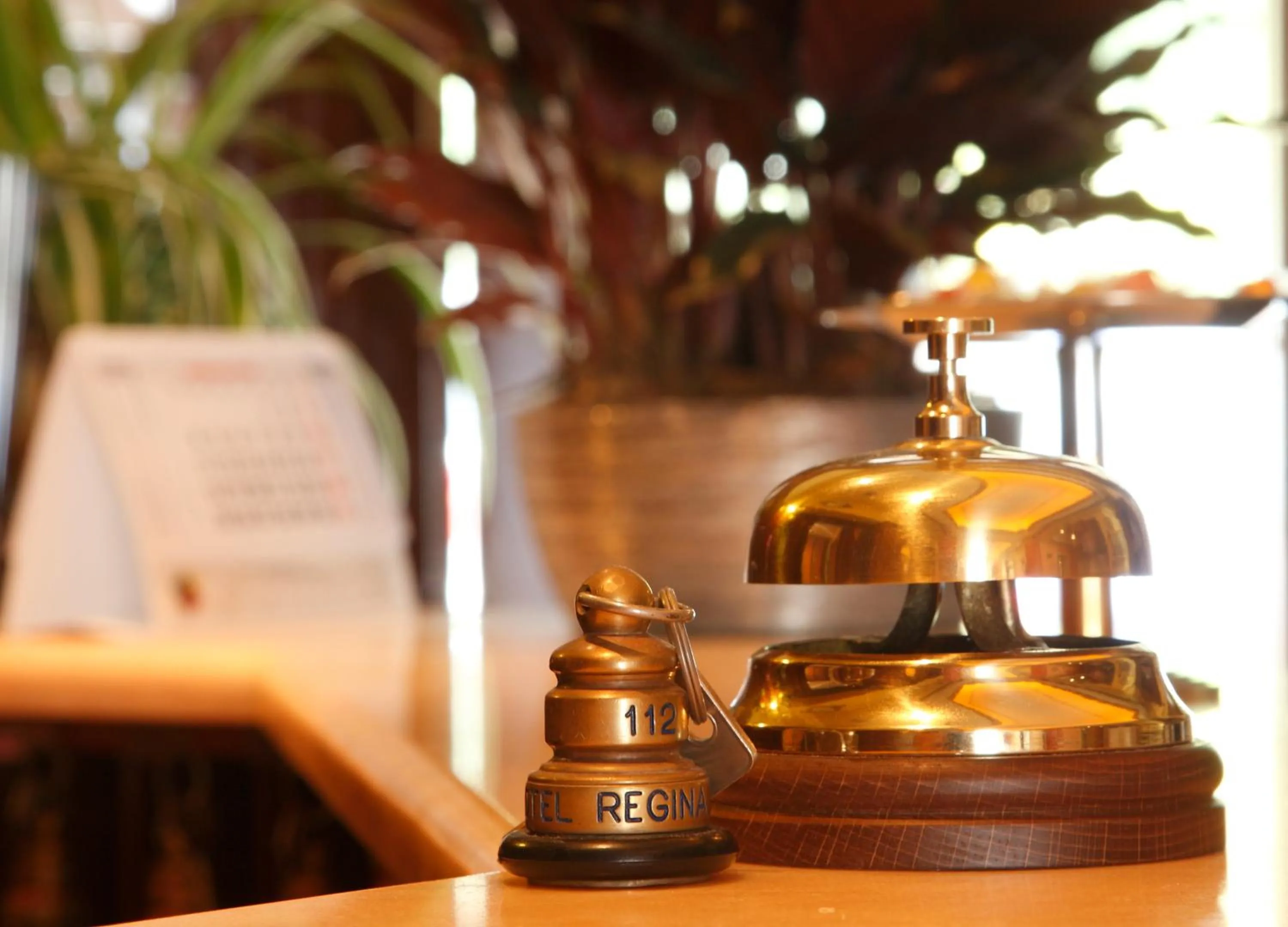 Lobby or reception in Hotel Regina