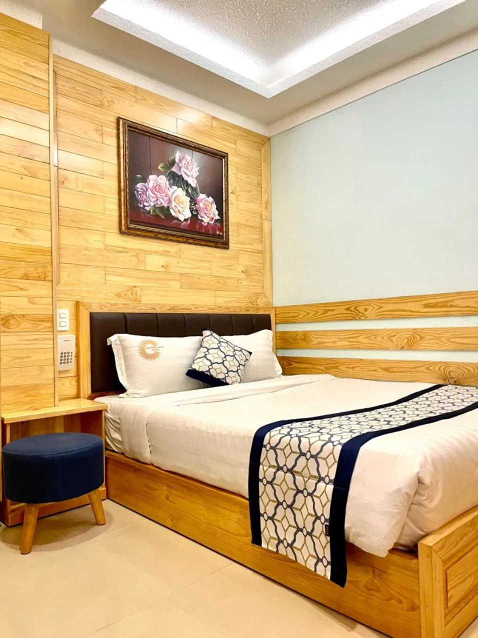 Bed in Hotel Phuong Nghi