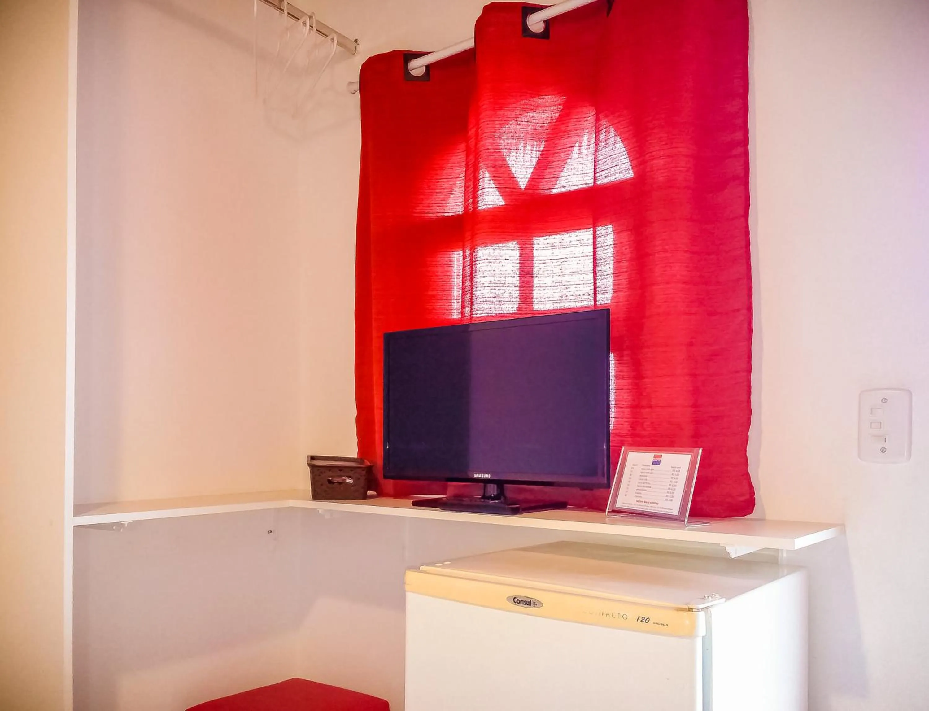 TV and multimedia in Pousada Peruibe 455