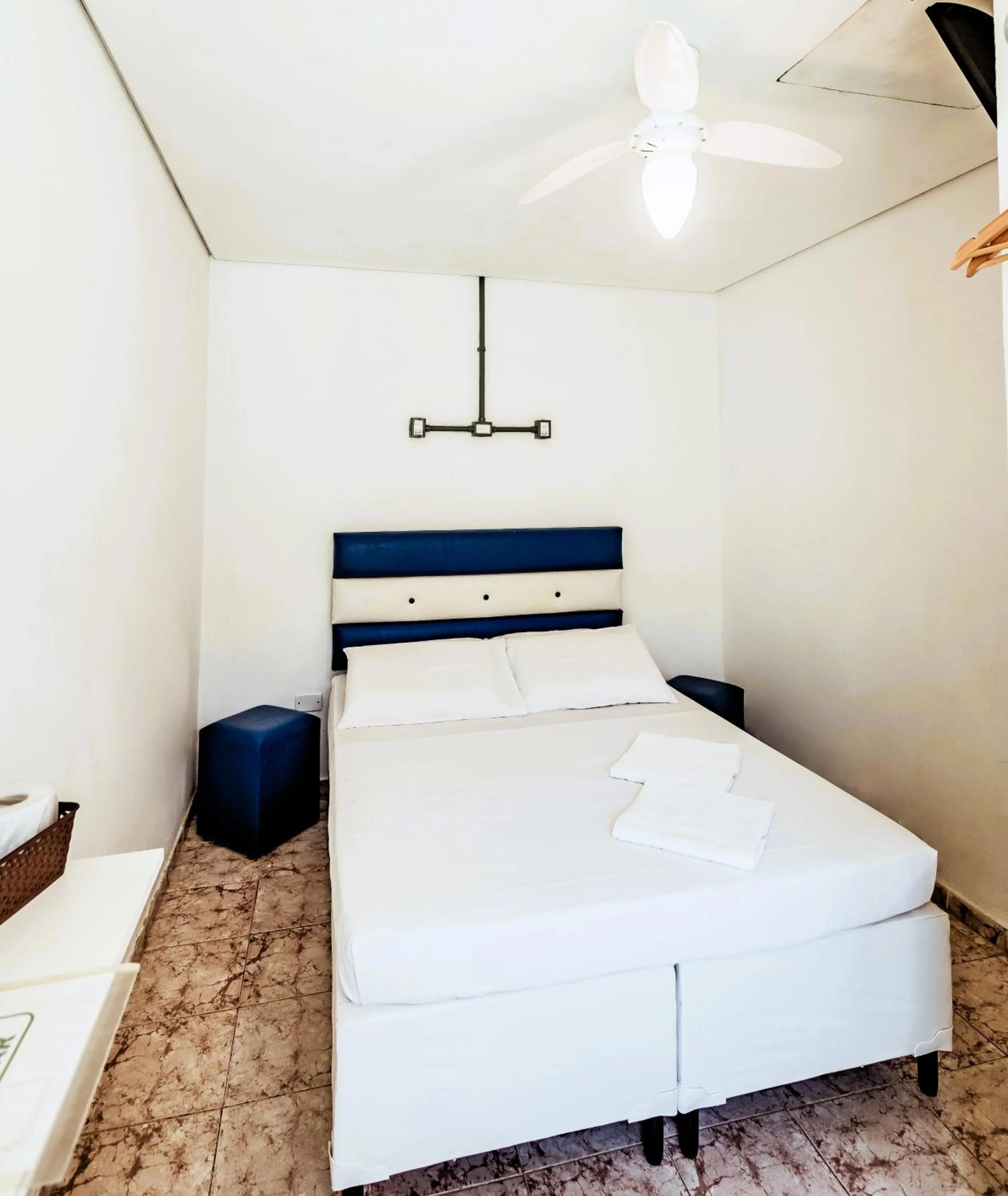 Bed in Pousada Peruibe 455